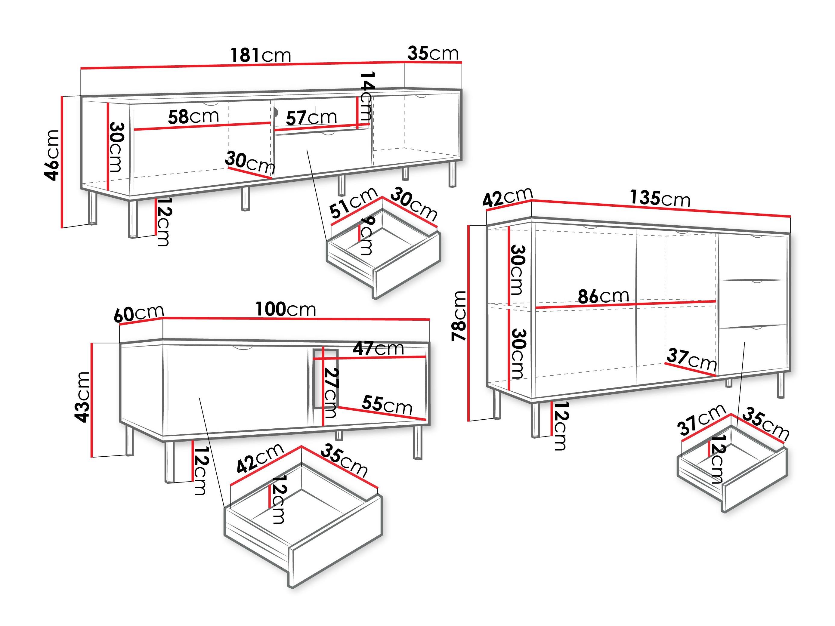 Set de living Comfivo Elblare
