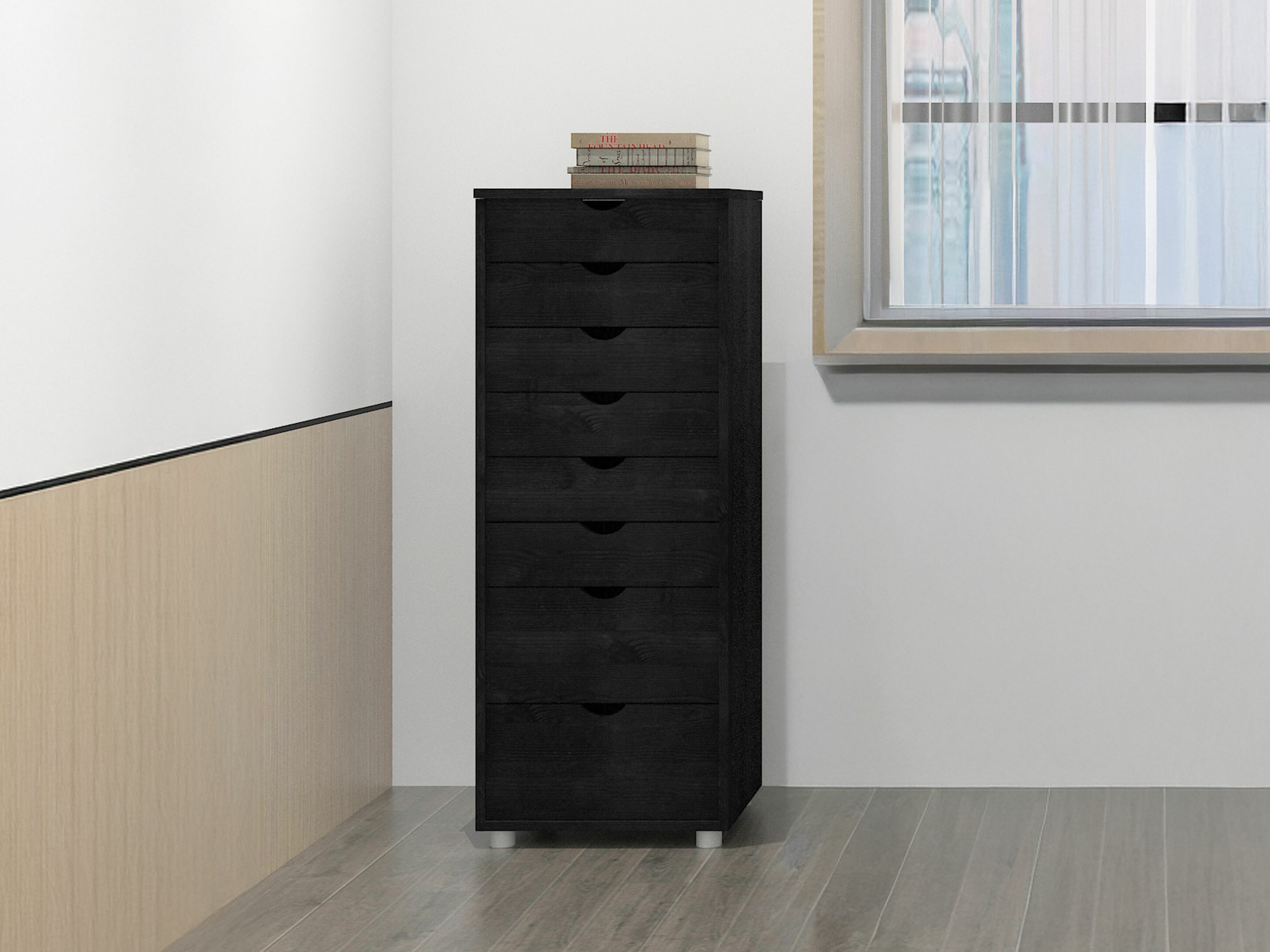 Comodă Denton 138 (Negru)