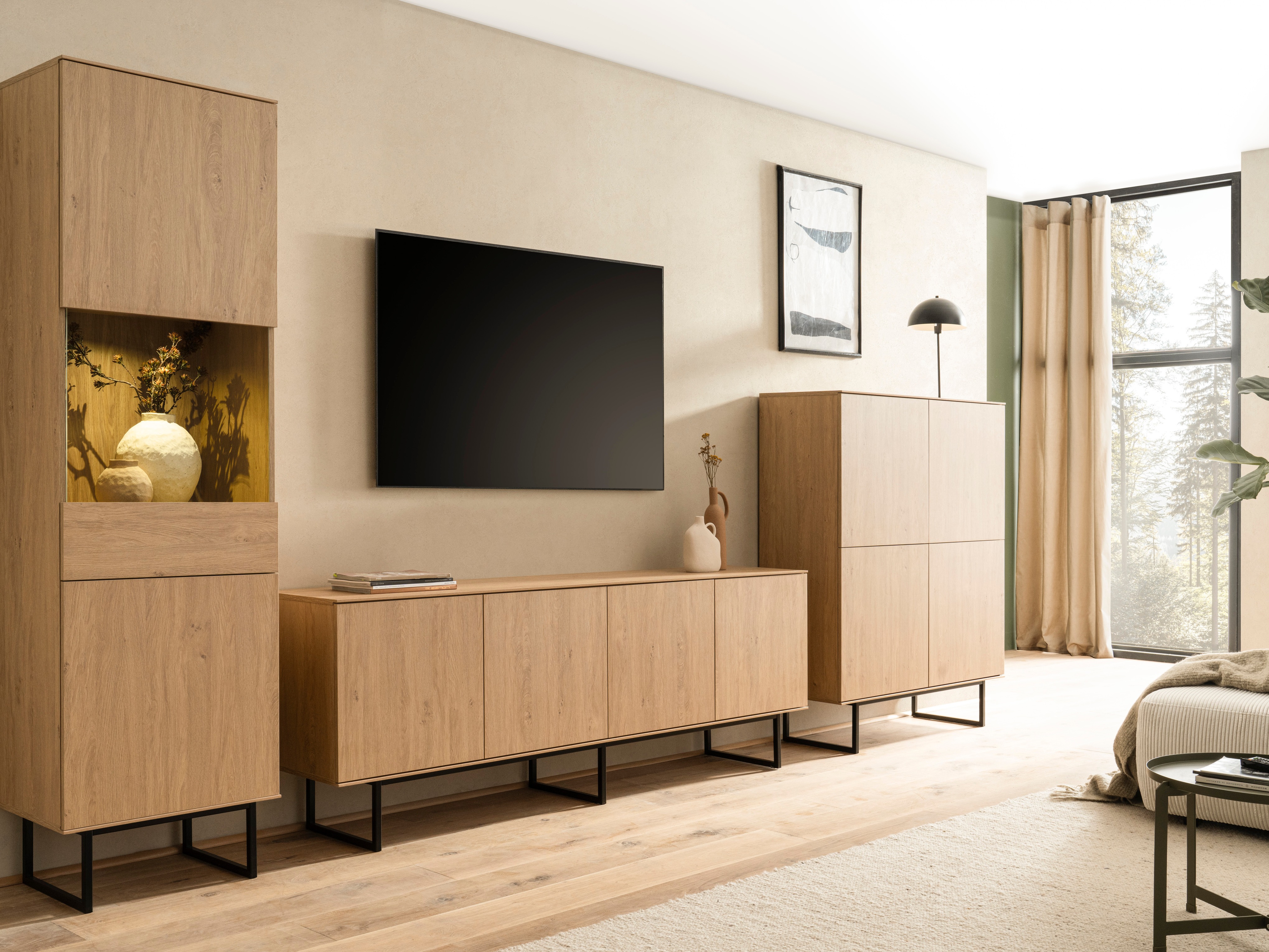 Set de living Bentesa 120 (Stejar)