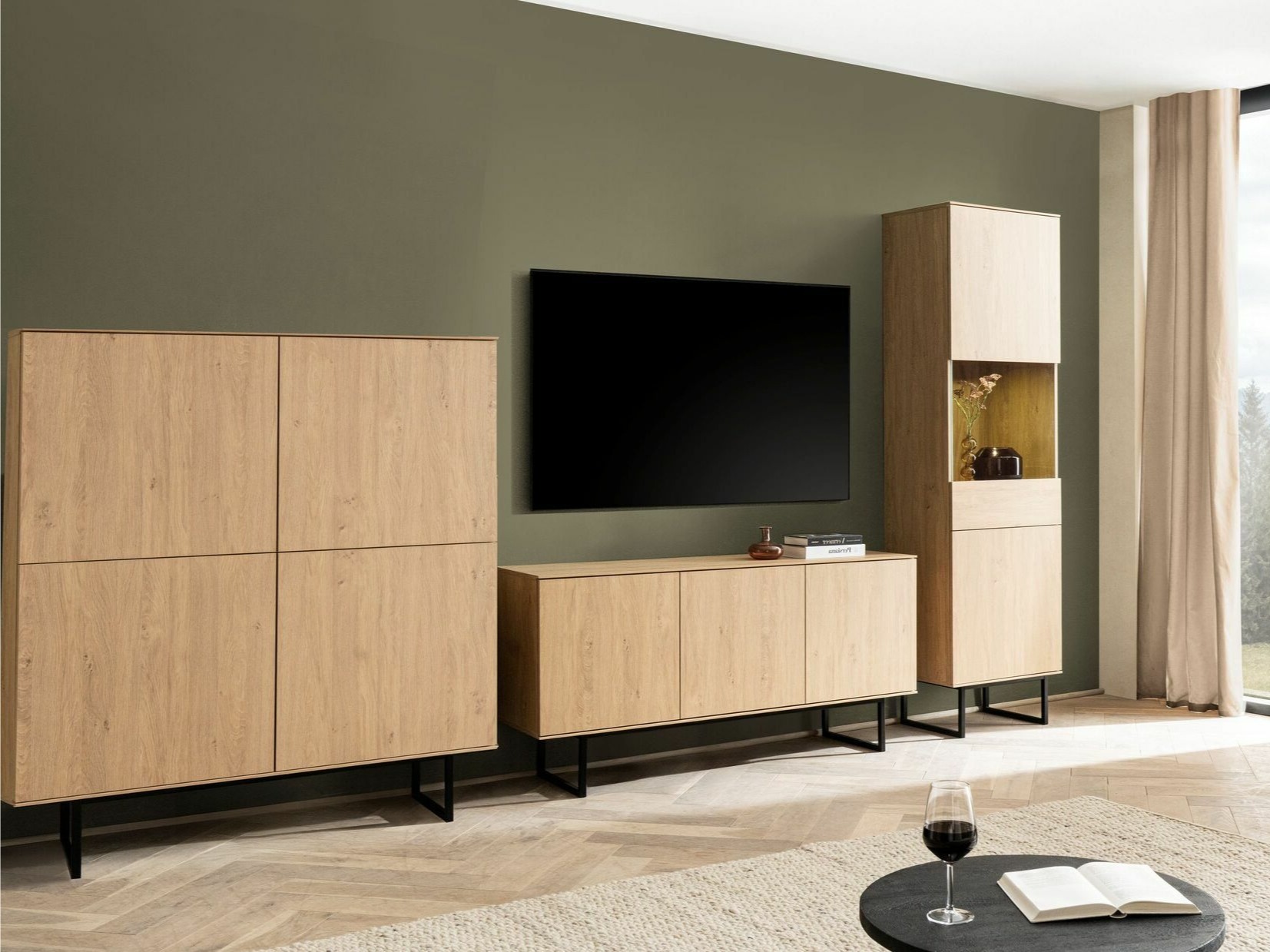 Set de living Bentesa 125 (Stejar)