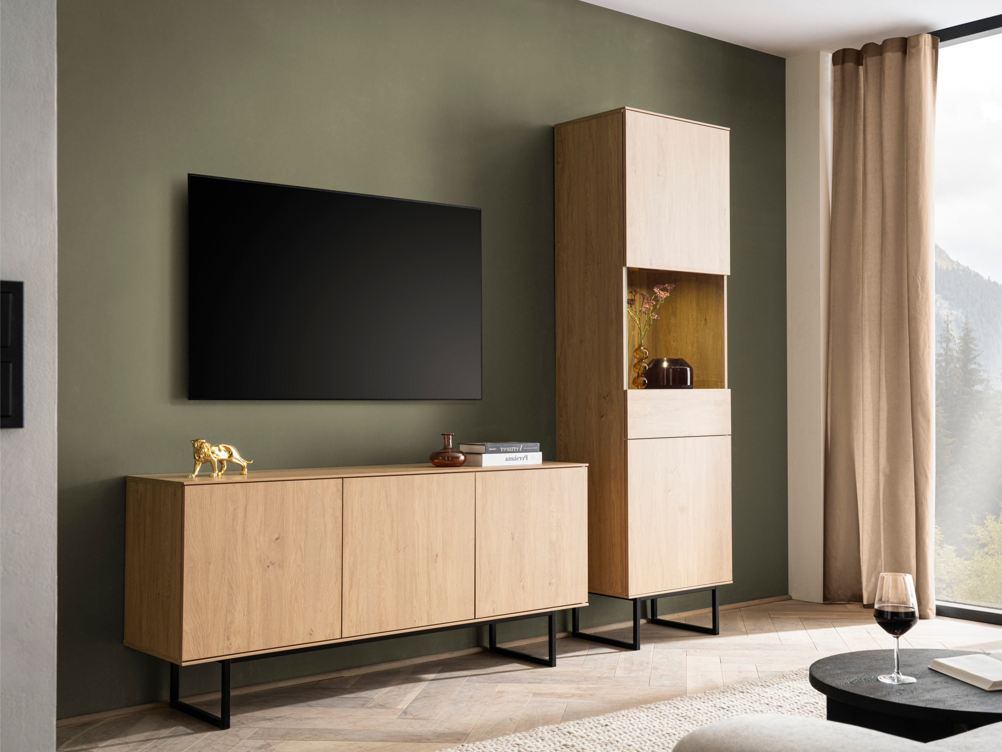 Set de living Bentesa 125 (Stejar)