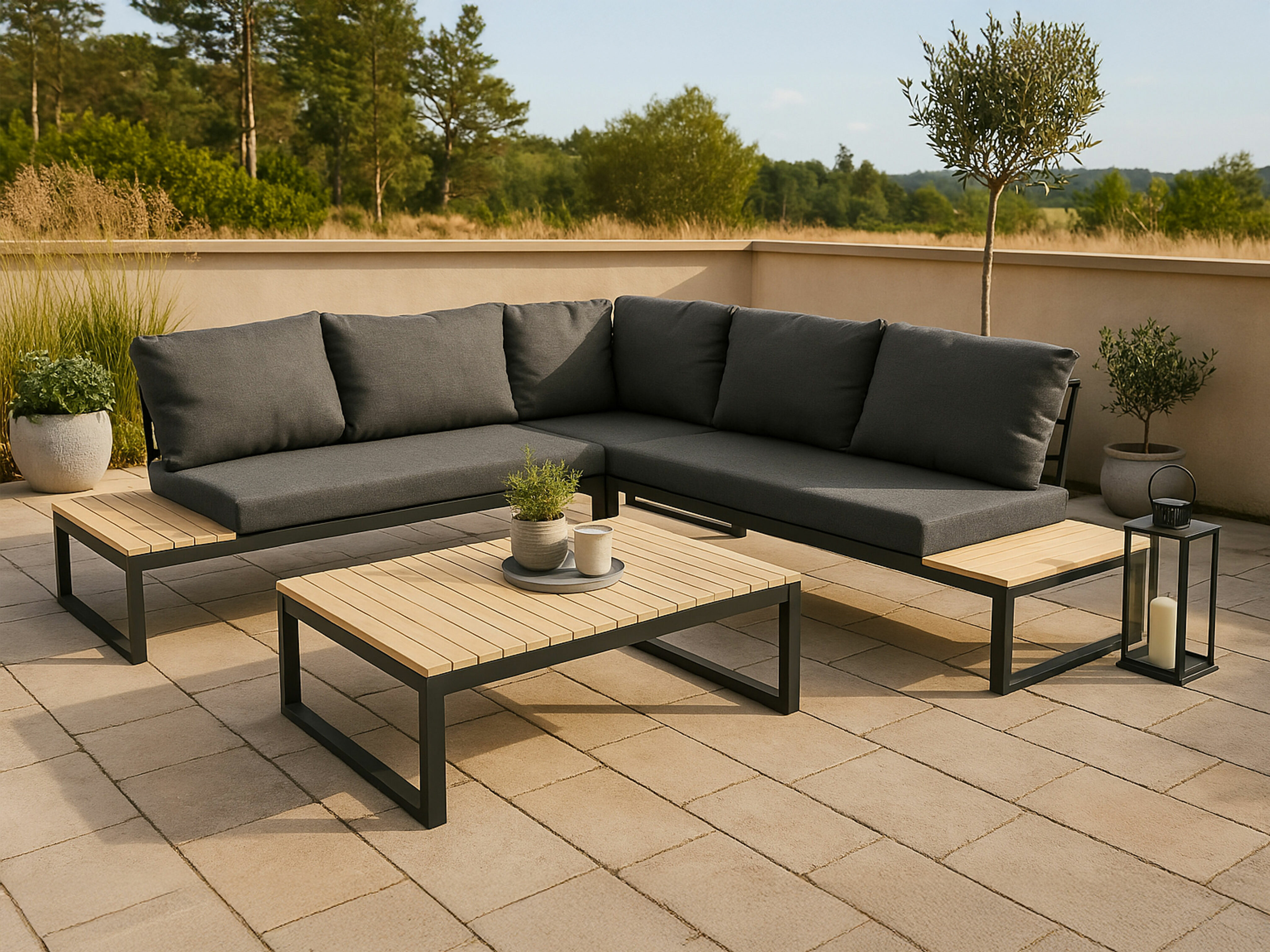 Set mobilier de exterior Dallas 3112