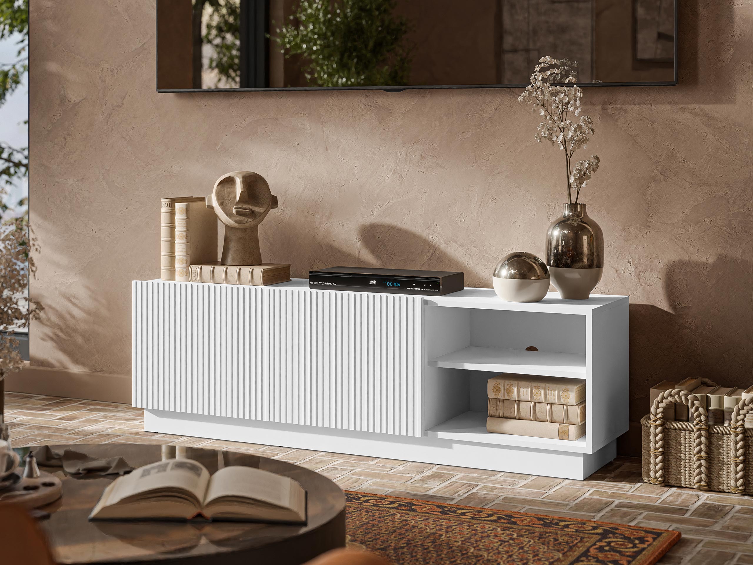 Comodă TV Lingua (Alb)