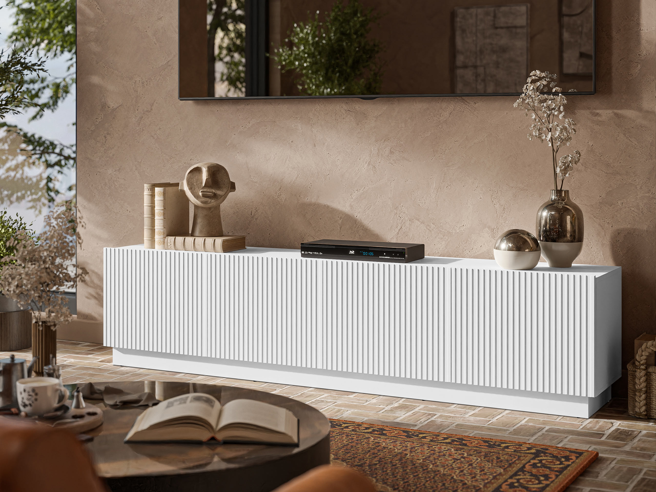 Comodă TV Lingua I (Alb)