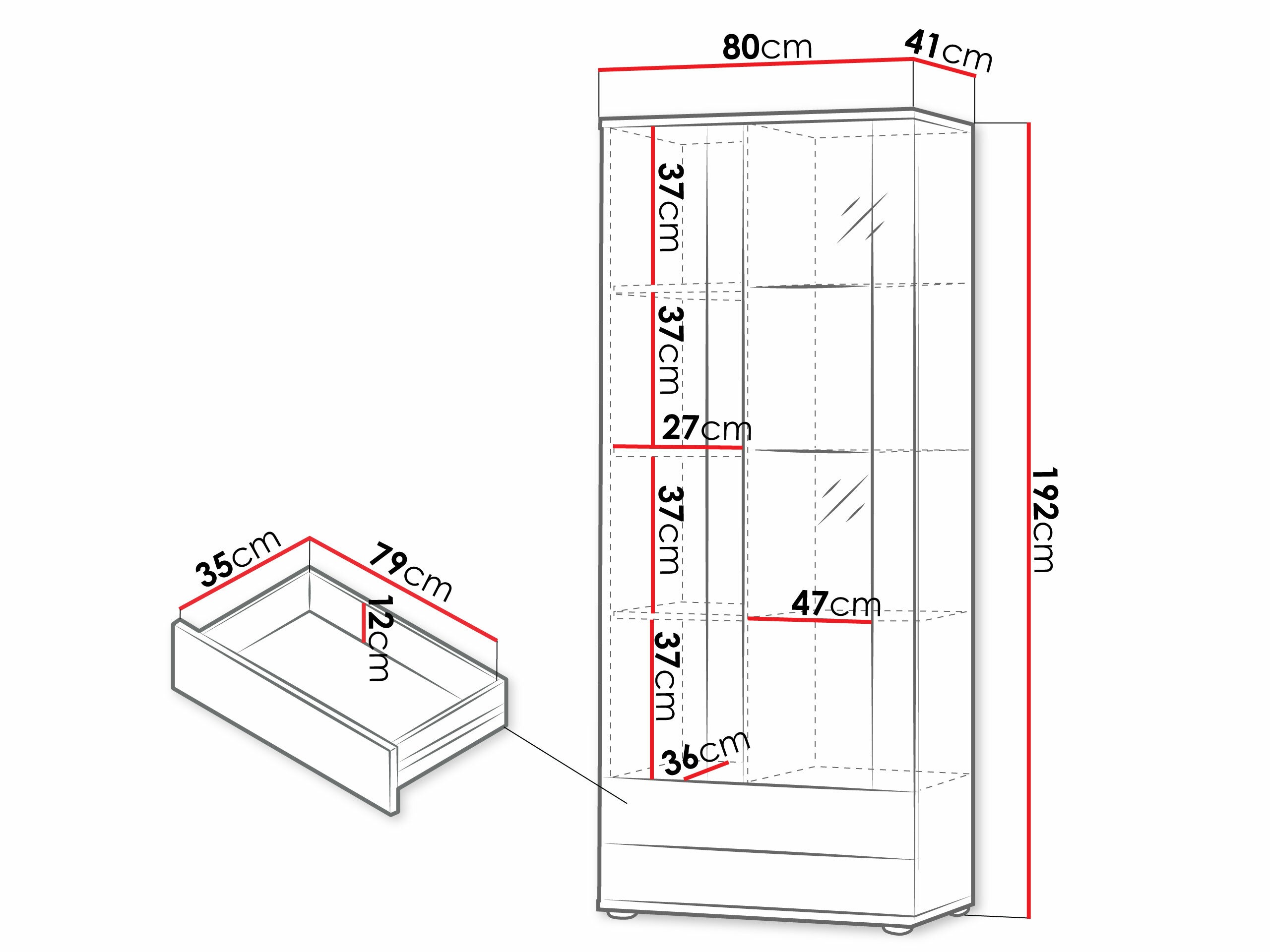 Raft Tornola 105 (Alb + Alb lucios)