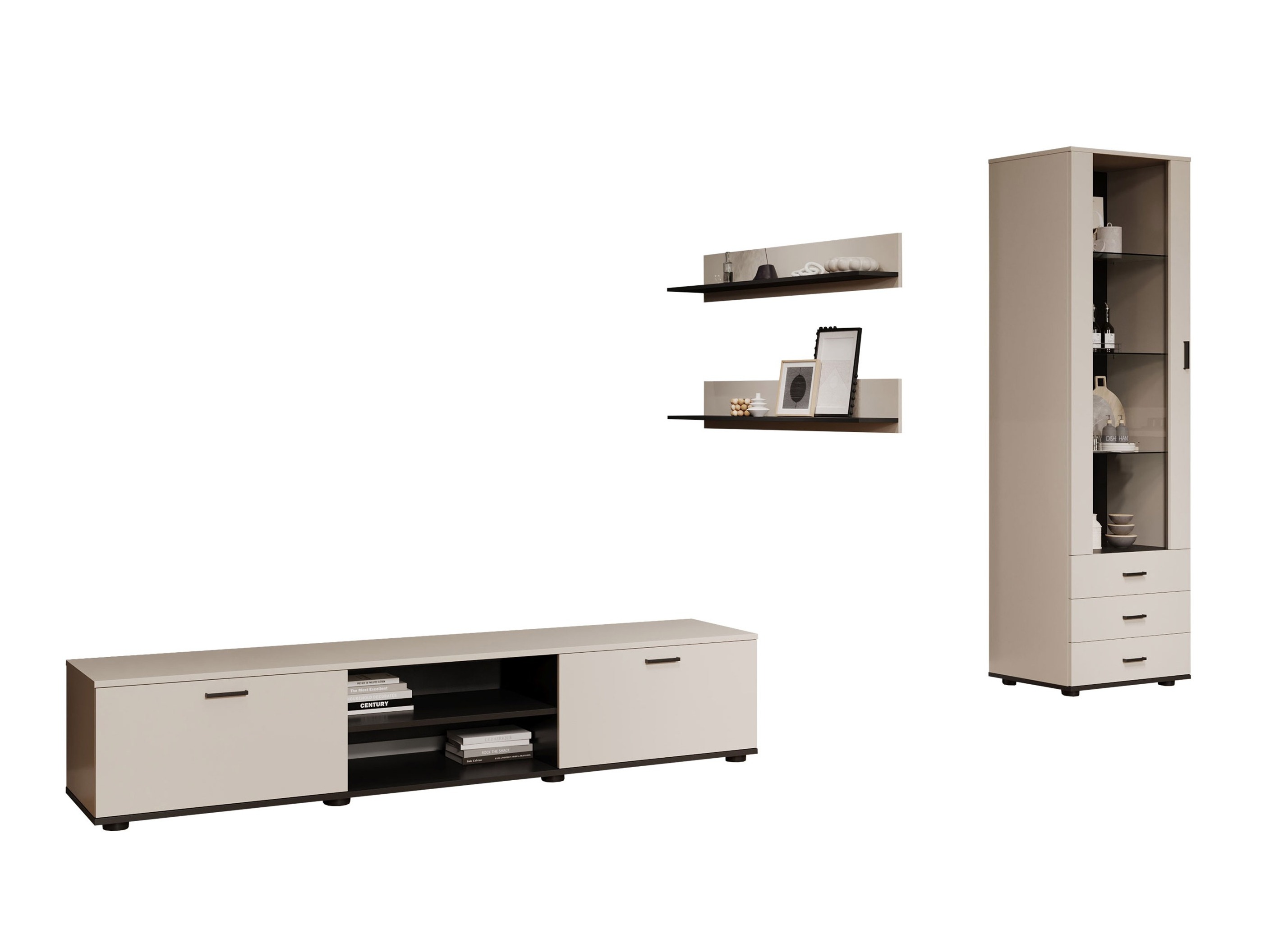 Set camera de zi Tornola 107 (Cașmir + Negru)