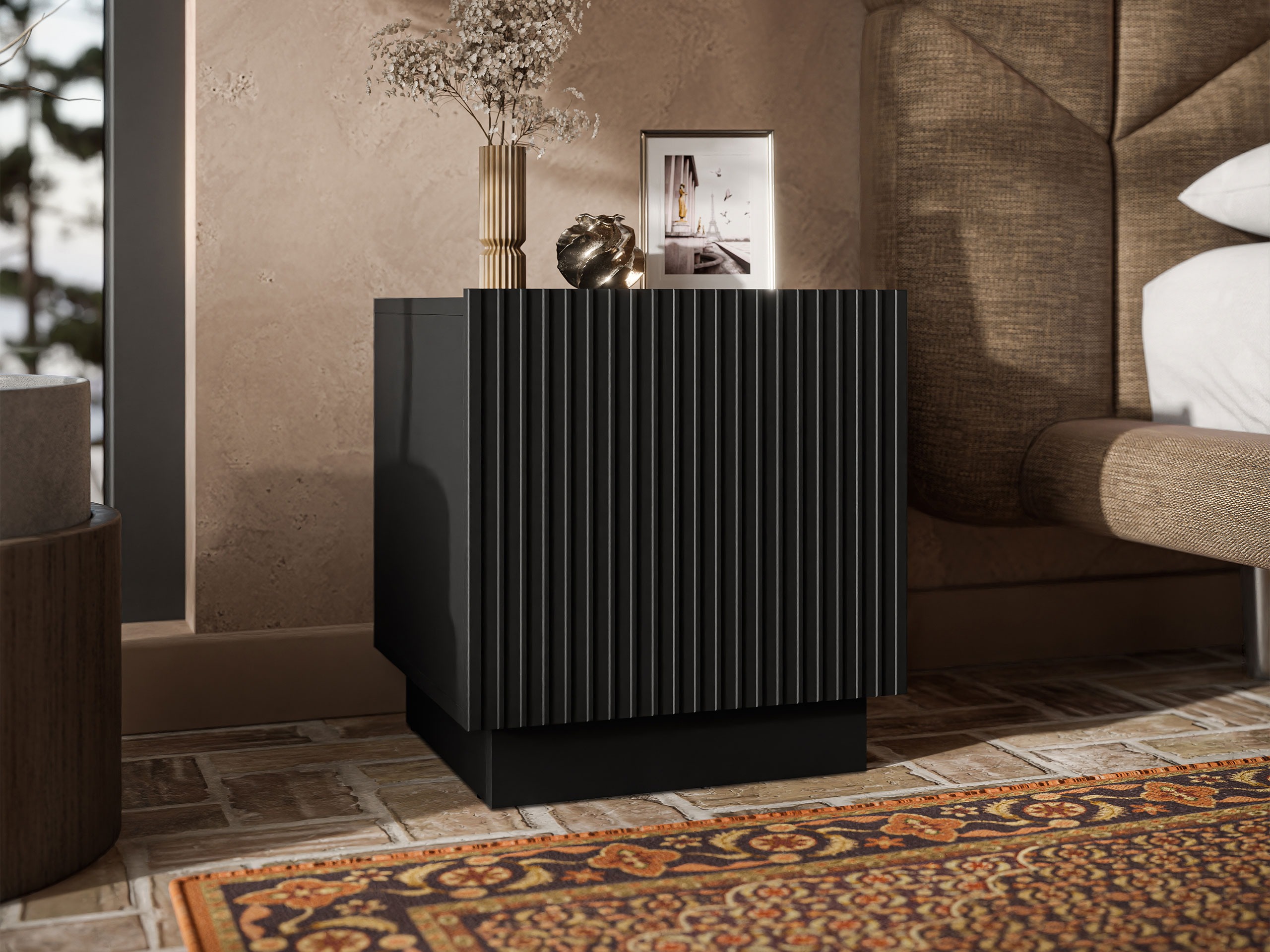 Set noptiere Lusonu 105 (Negru)