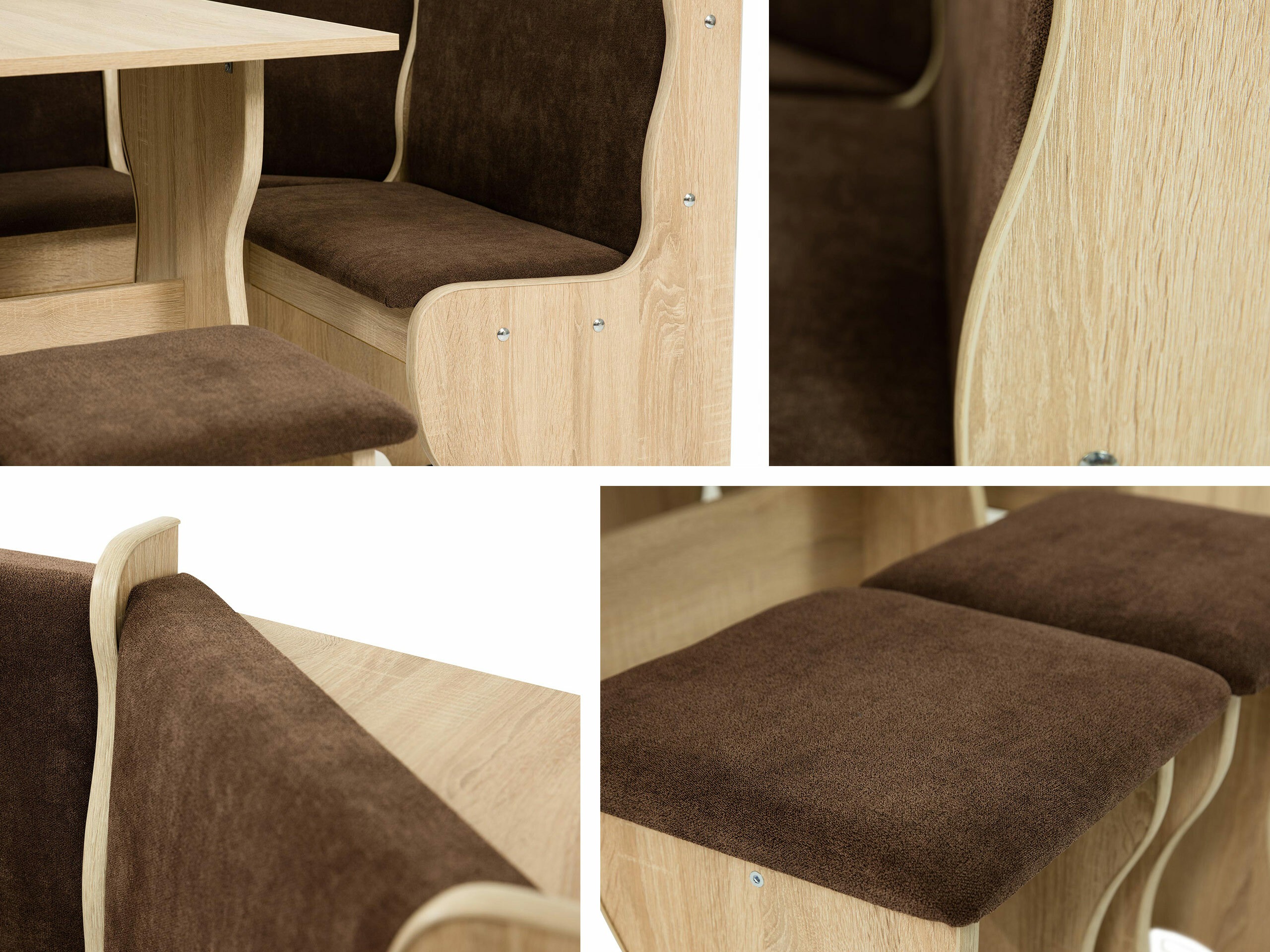 Colț de bucătărie Reading 100 (Stejar Craft auriu + Hugo 100)