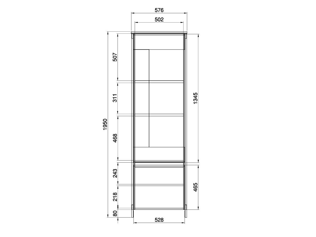Raft Fermaru 101 (Alb + Stejar)