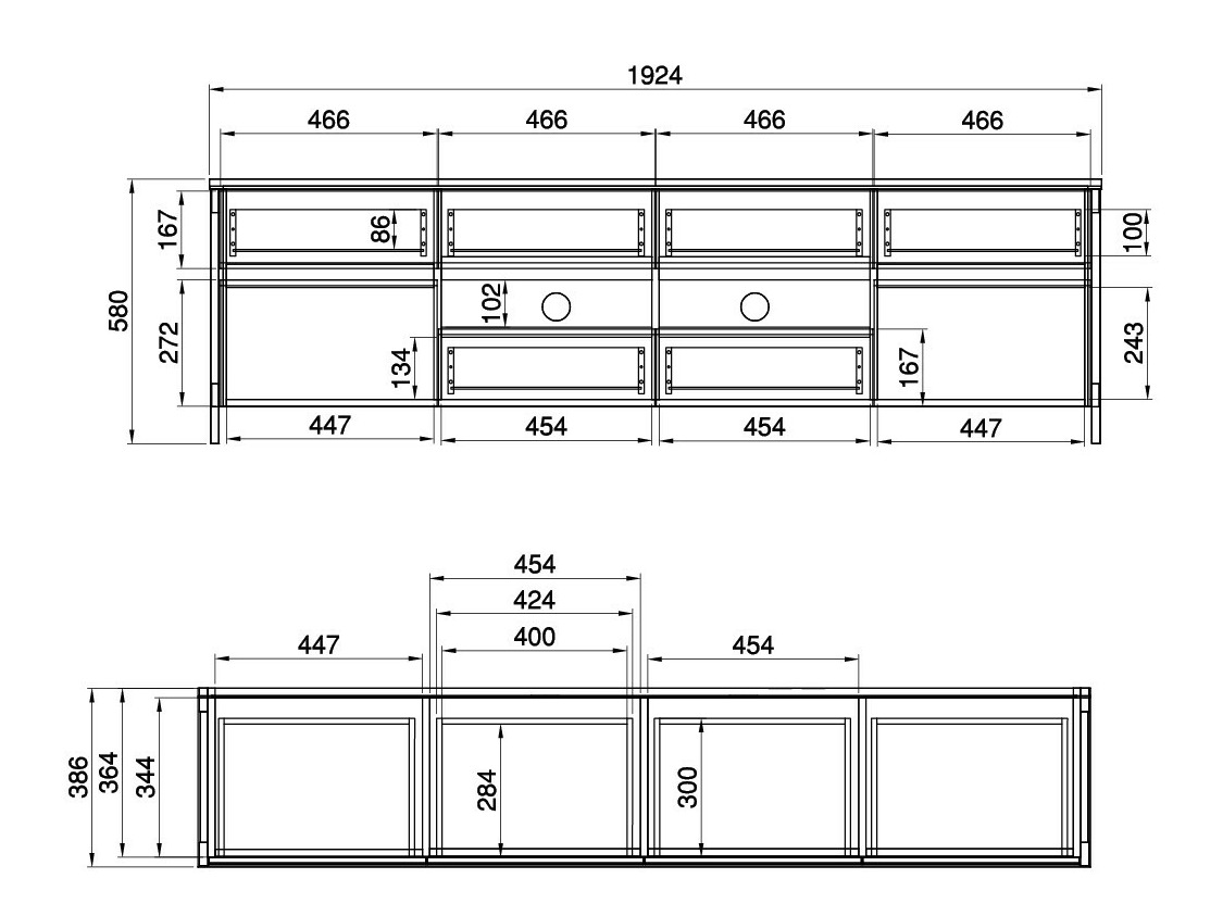 Set de living Fermaru 112 (Alb + Stejar)