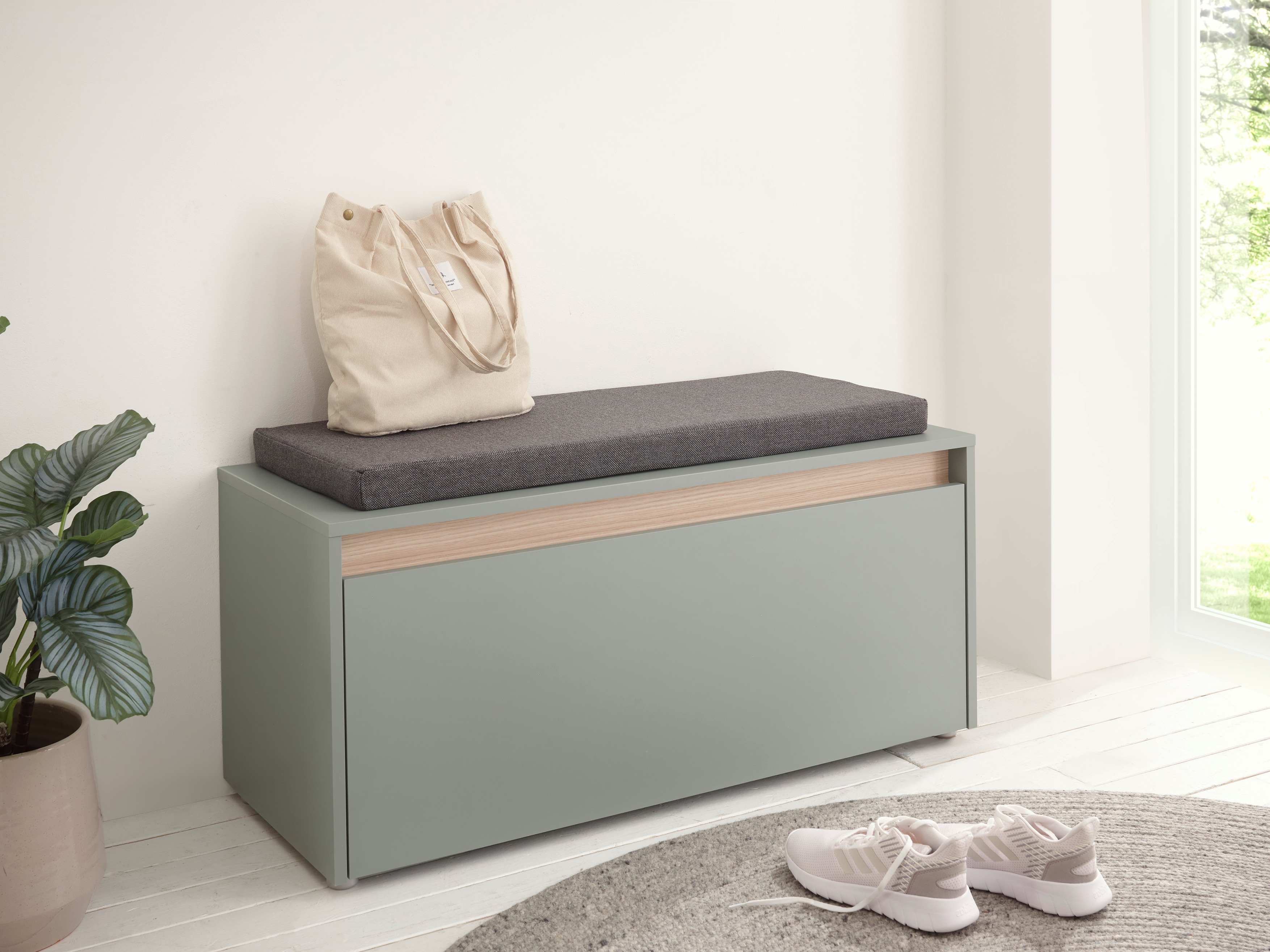 Dulap pantofi Elbsori 164 (Verde)