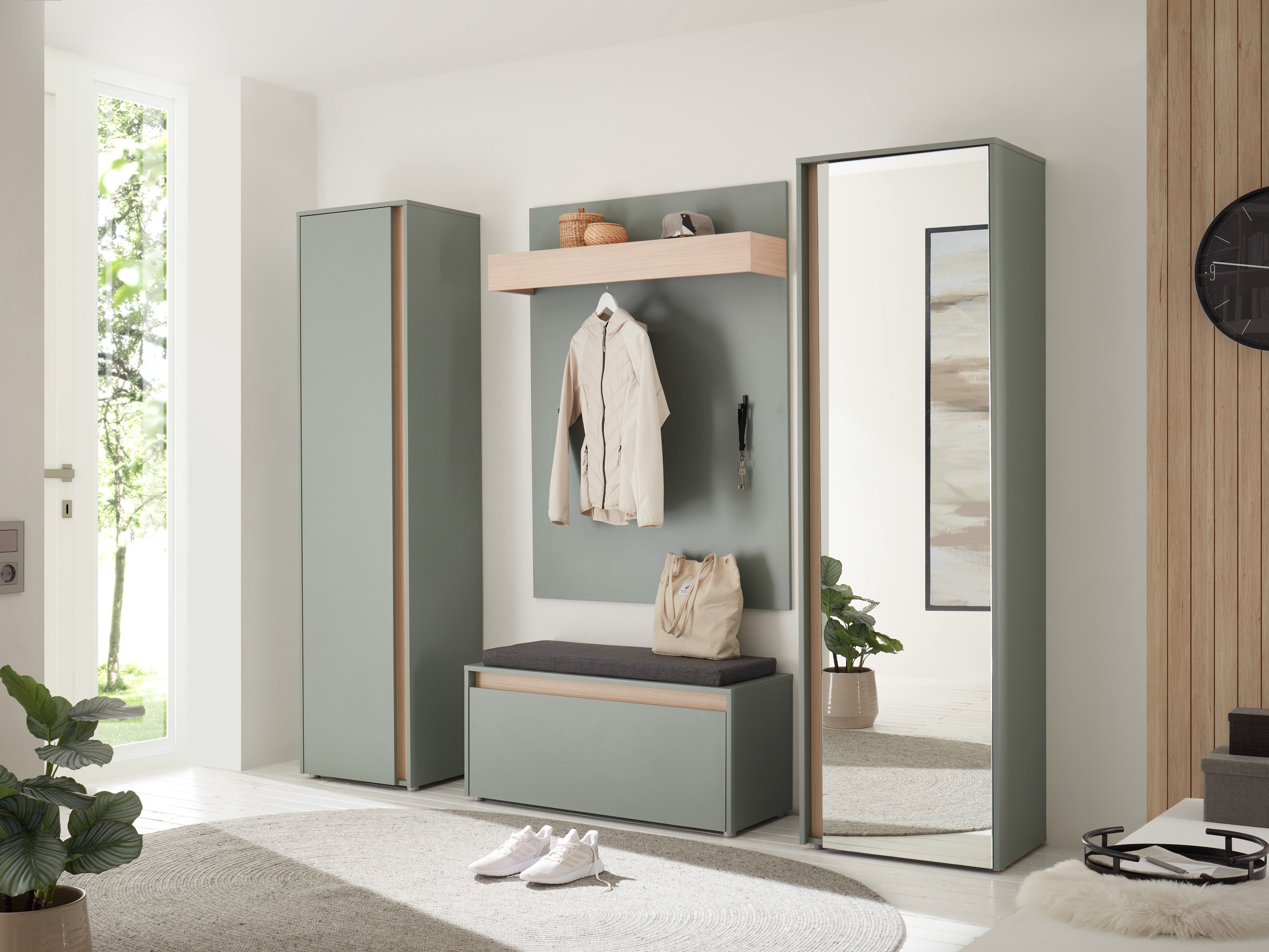 Dulap pantofi Elbsori 164 (Verde)