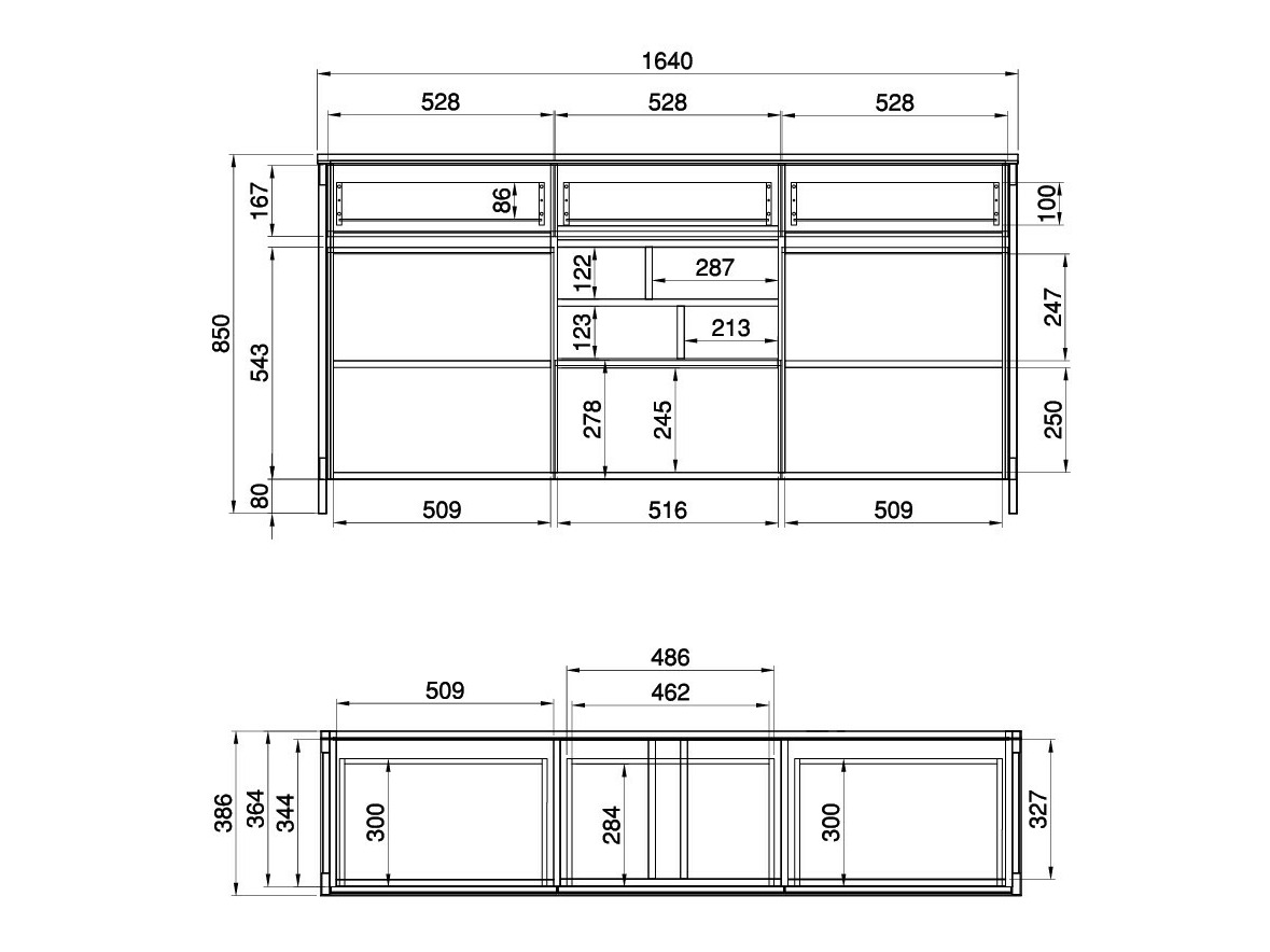 Set birou acasă Fermaru 116 (Verde prăfuit + Stejar)