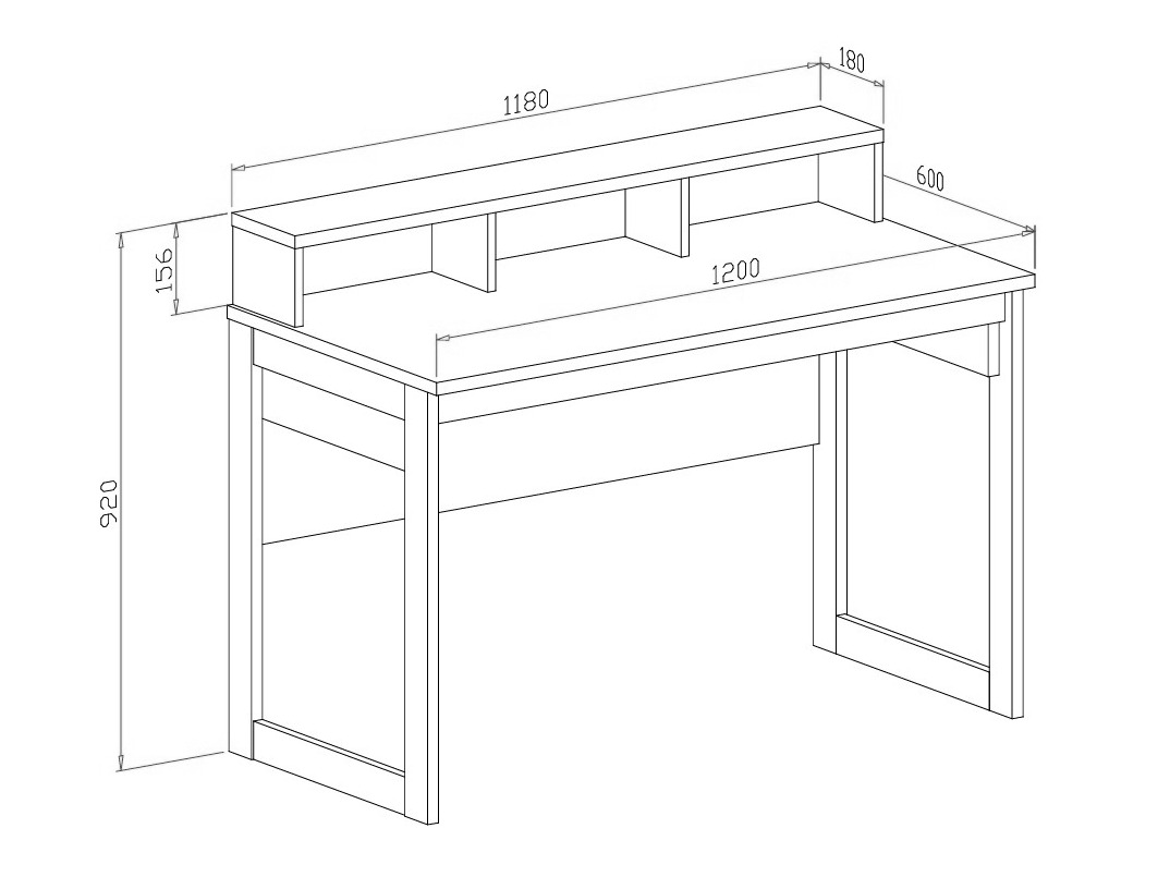 Set birou acasă Fermaru 117 (Verde prăfuit + Stejar)