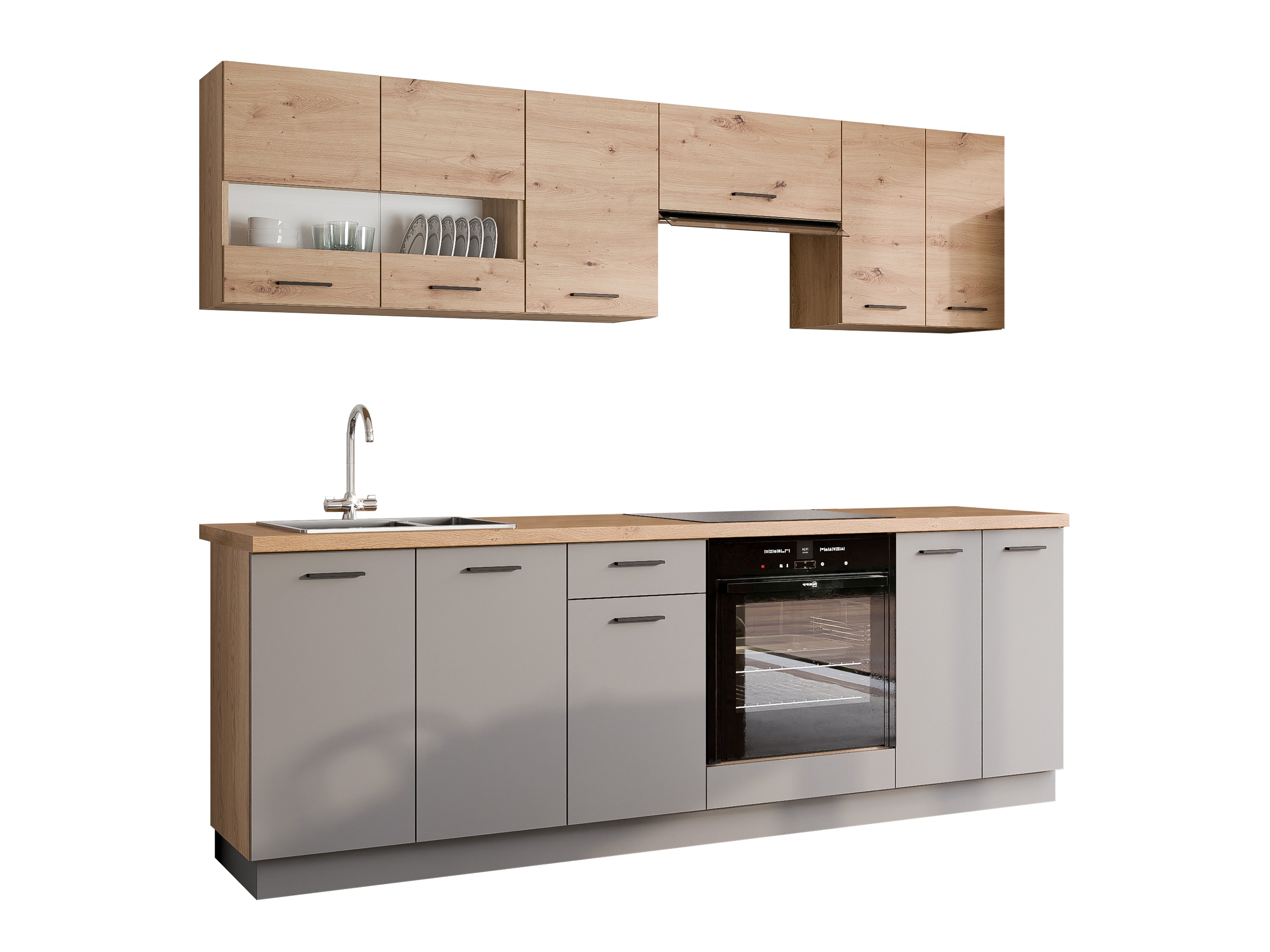 Set de bucătărie modular Ati Grey Artisan 100