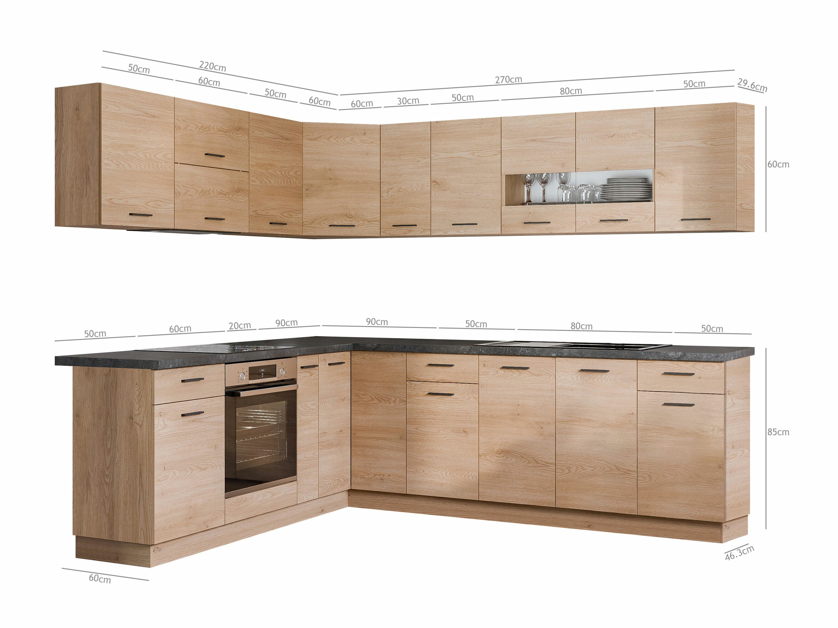 Set de bucătărie modular Ati Torro 132