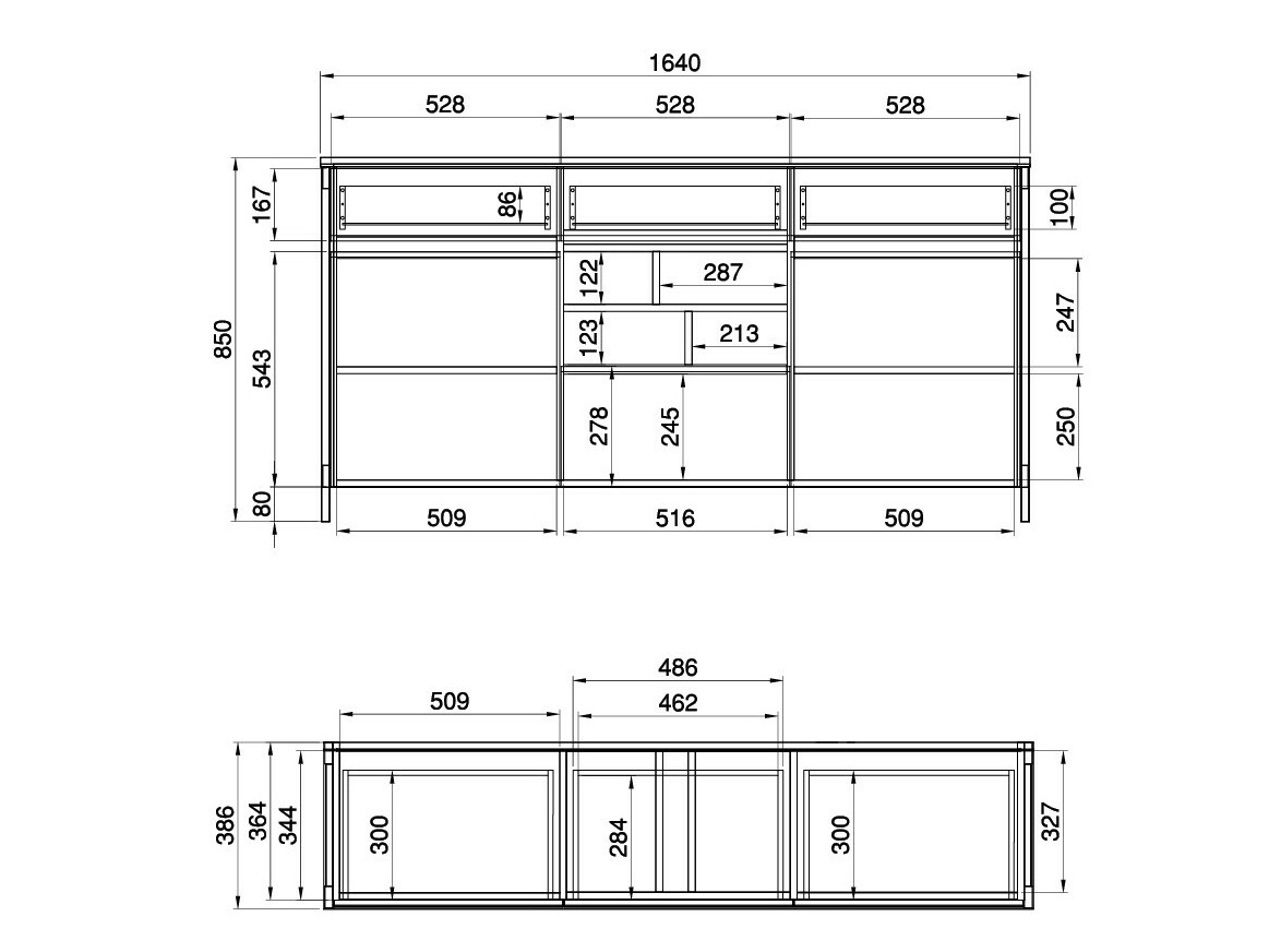 Set de mobilier Fermaru 114 (Alb + Stejar)