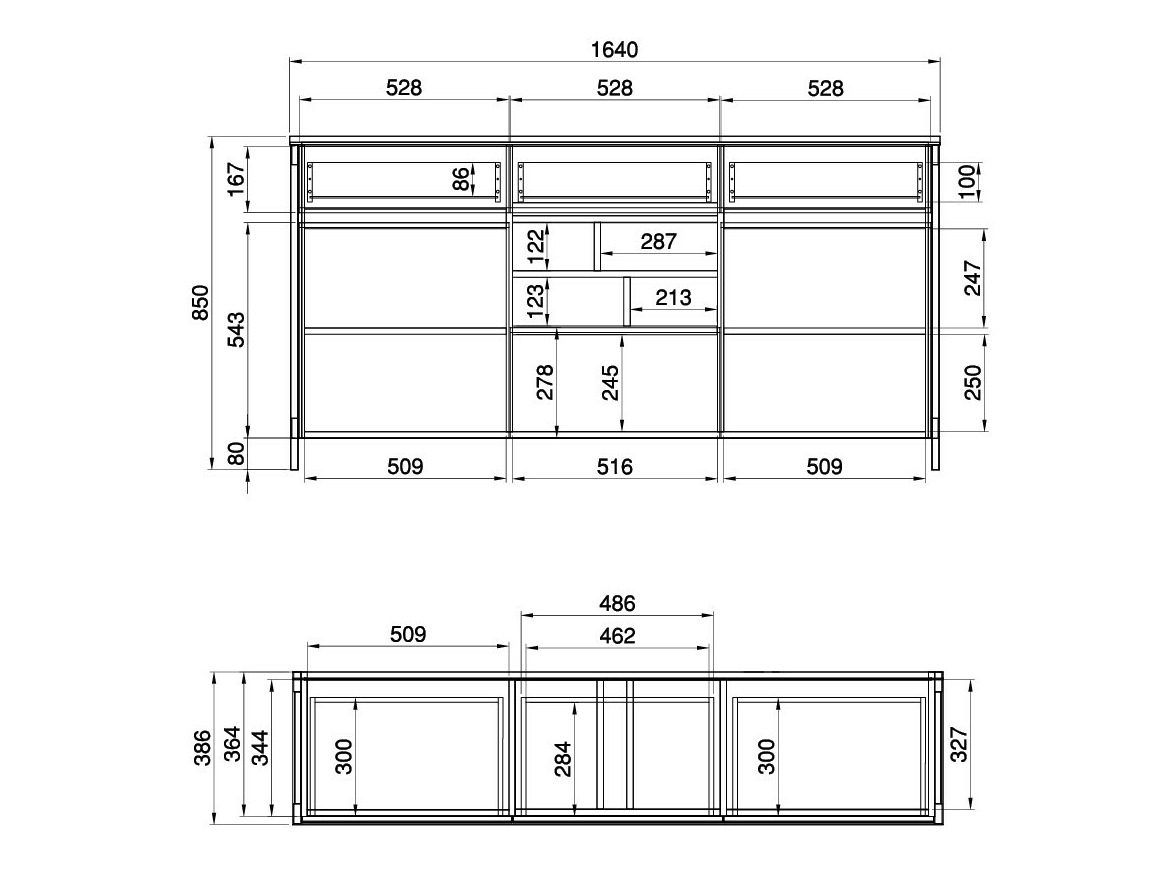 Set de mobilier Fermaru 114 (Alb + Stejar)