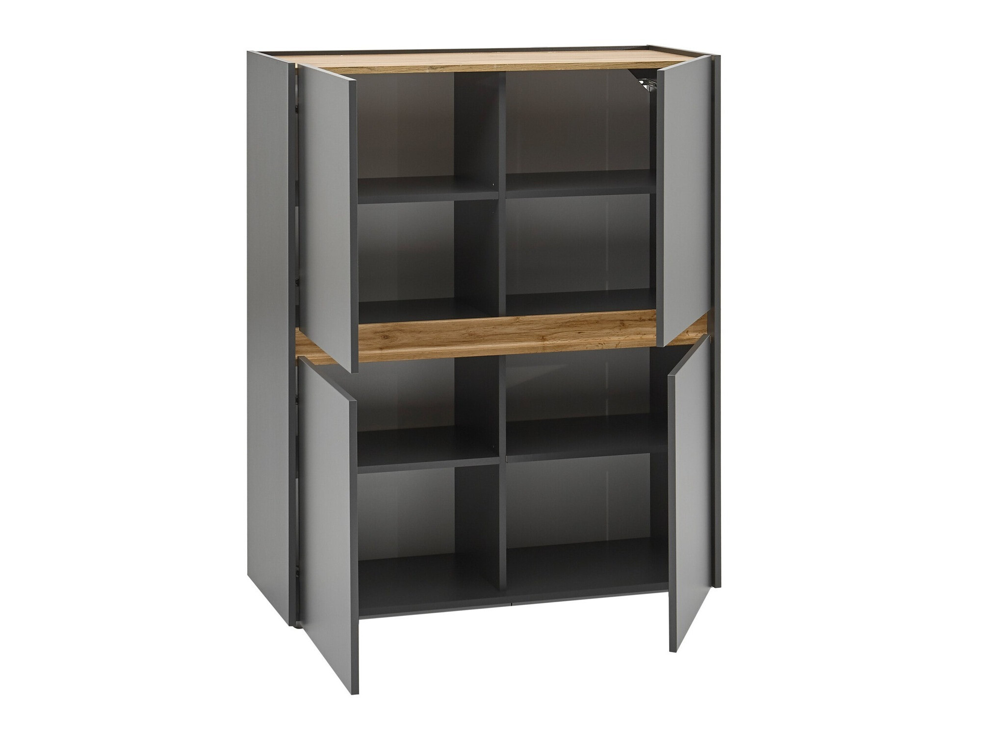 Bufet Elbsori 111 (Antracit + Stejar Wotan)