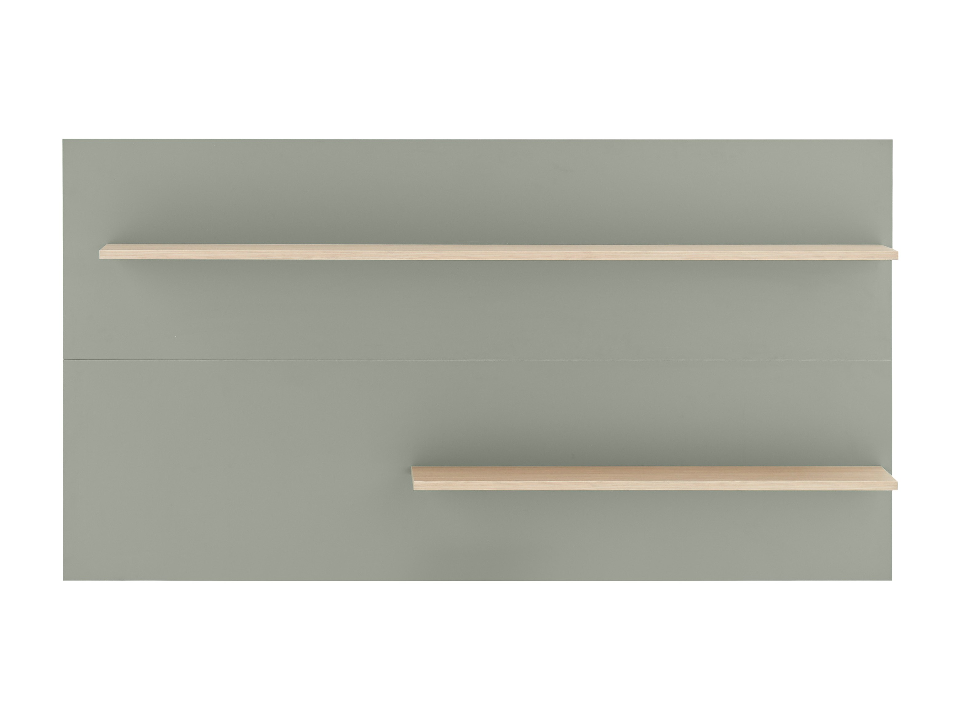 Raft de perete Elbsori 112 (Verde + Stejar)