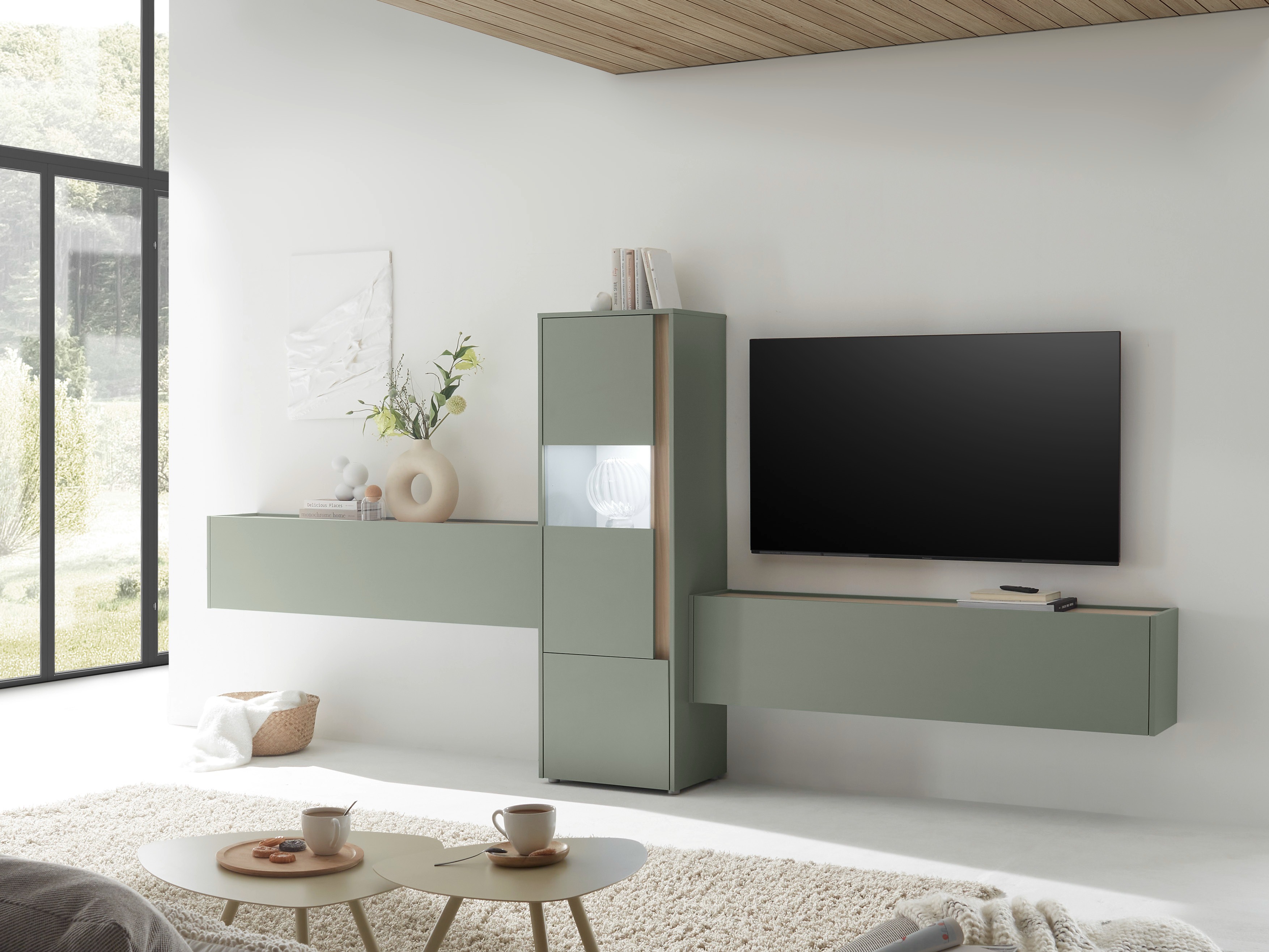 Raft Elbsori 102 (Verde + Stejar)