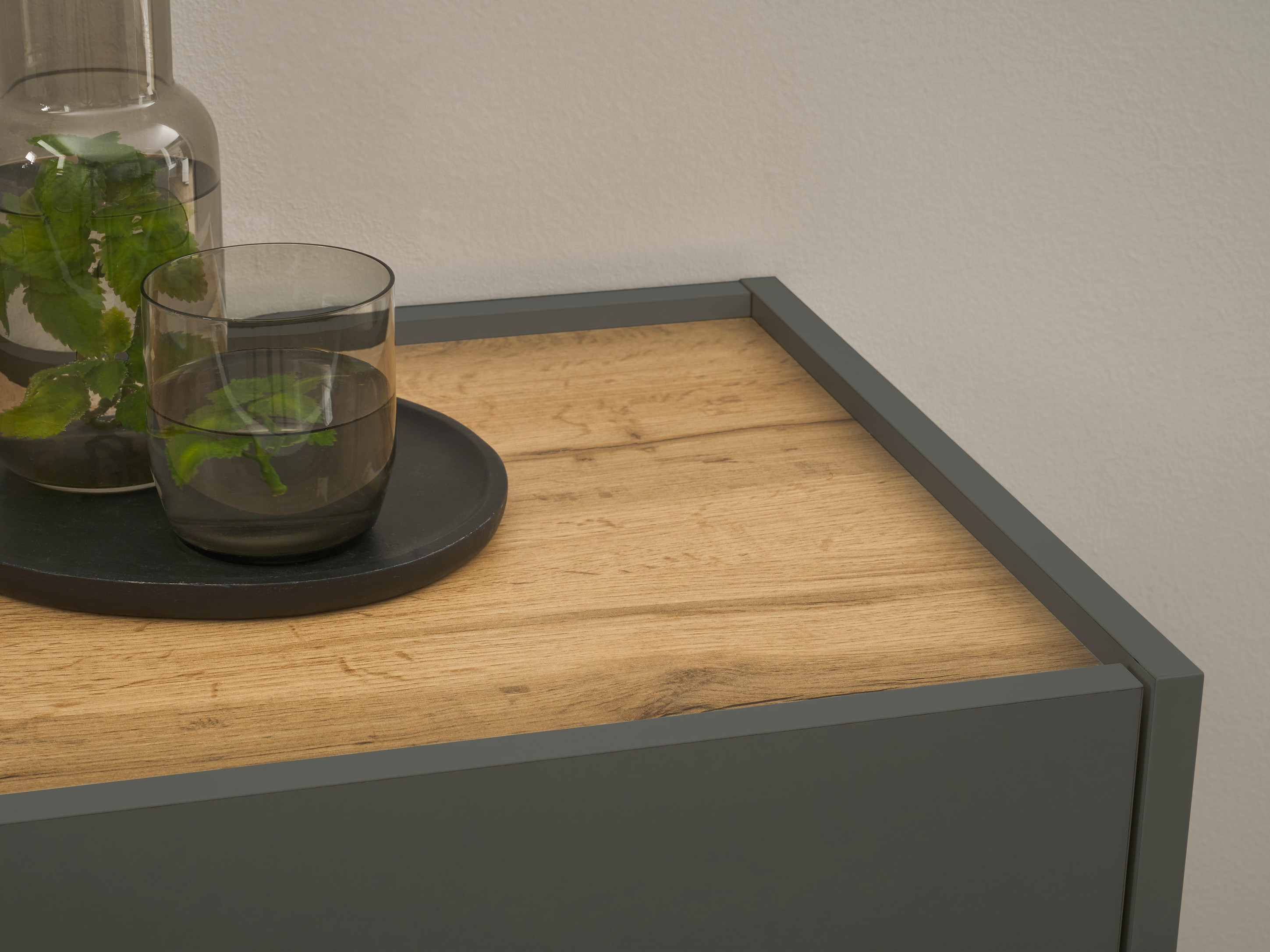 Set de hol Elbsori 175 (Antracit + Stejar Wotan)