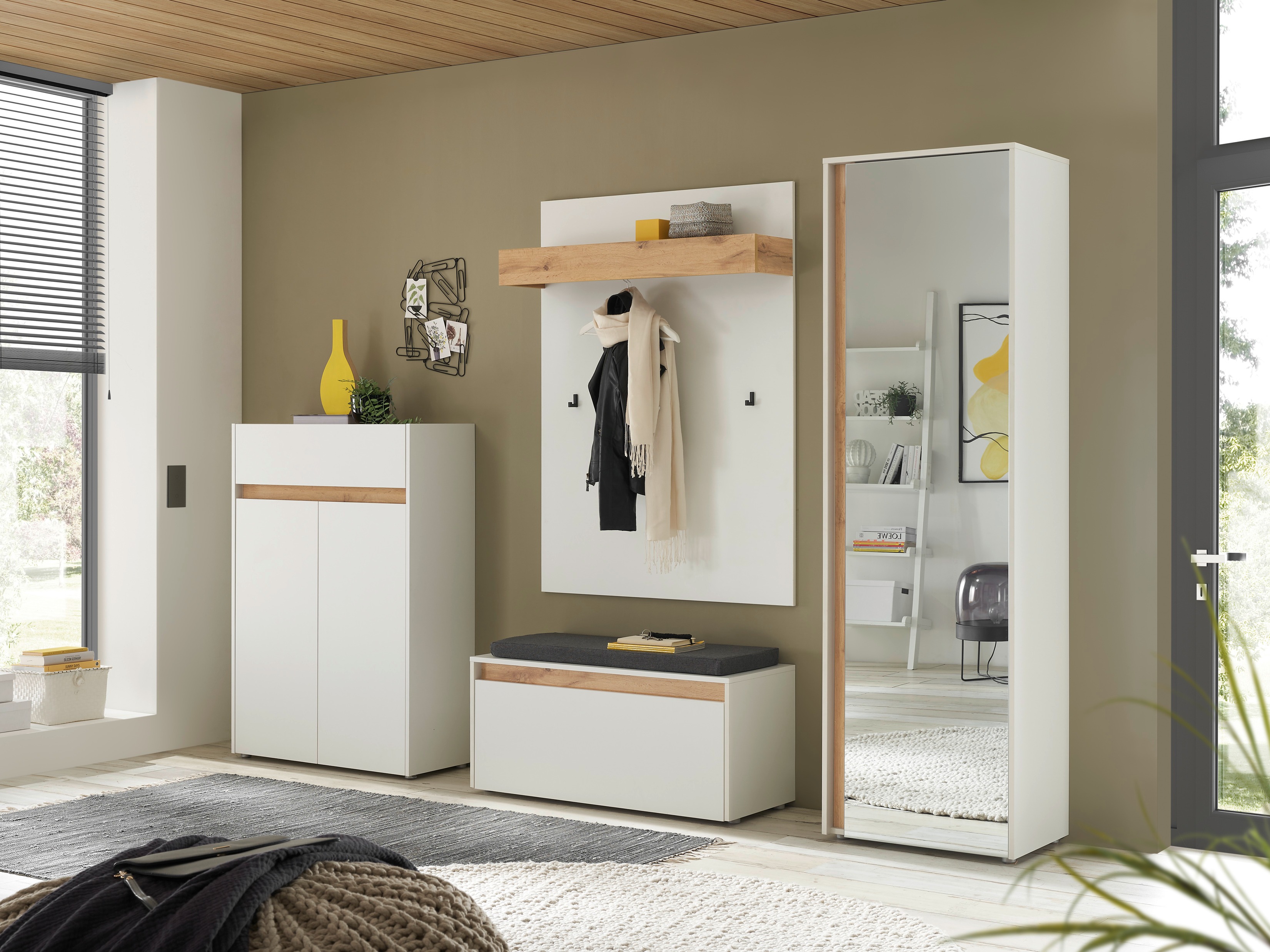 Set de hol Elbsori 176 (Alb + Stejar Wotan)