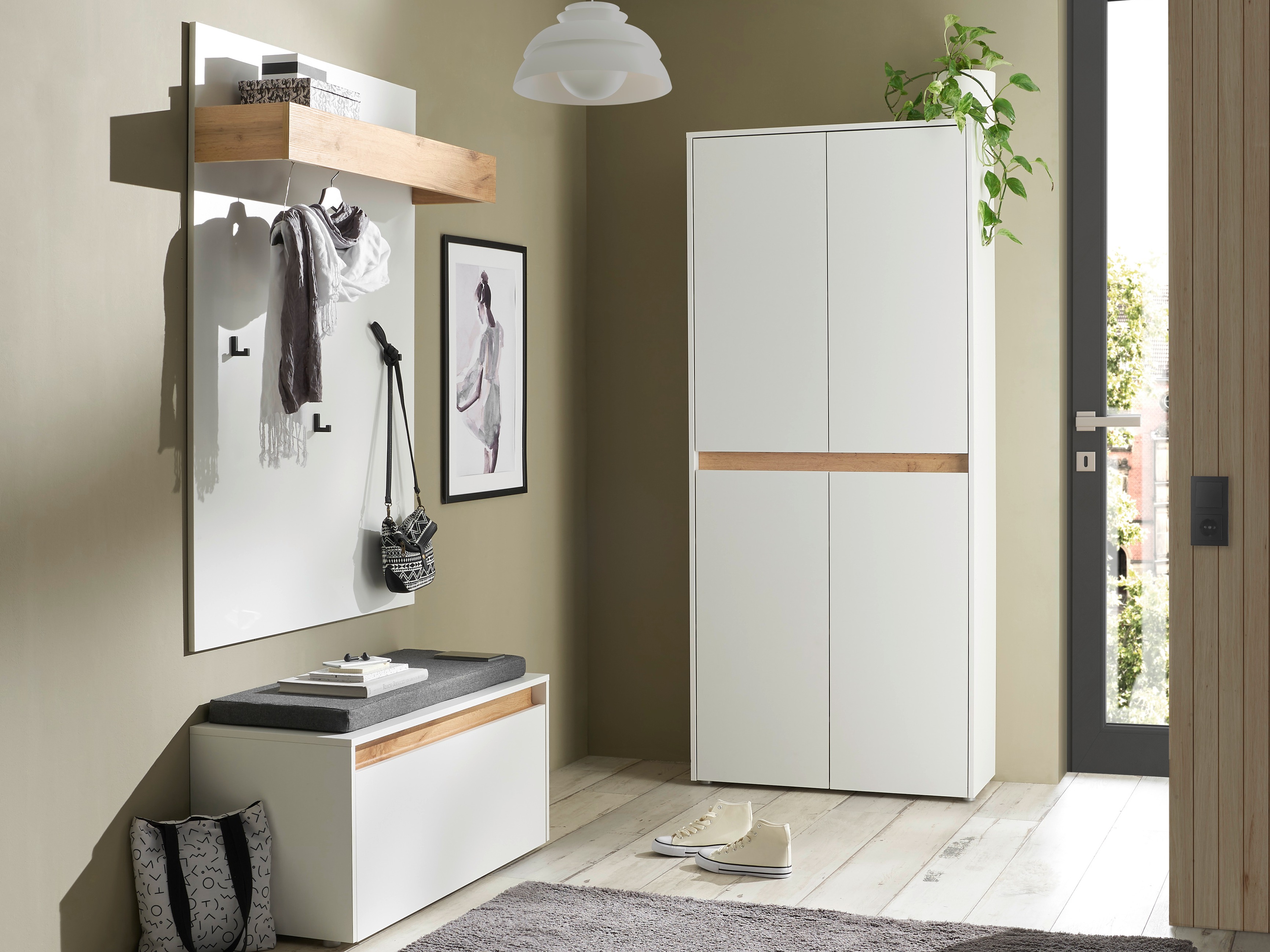 Set de hol Elbsori 177 (Alb + Stejar Wotan)