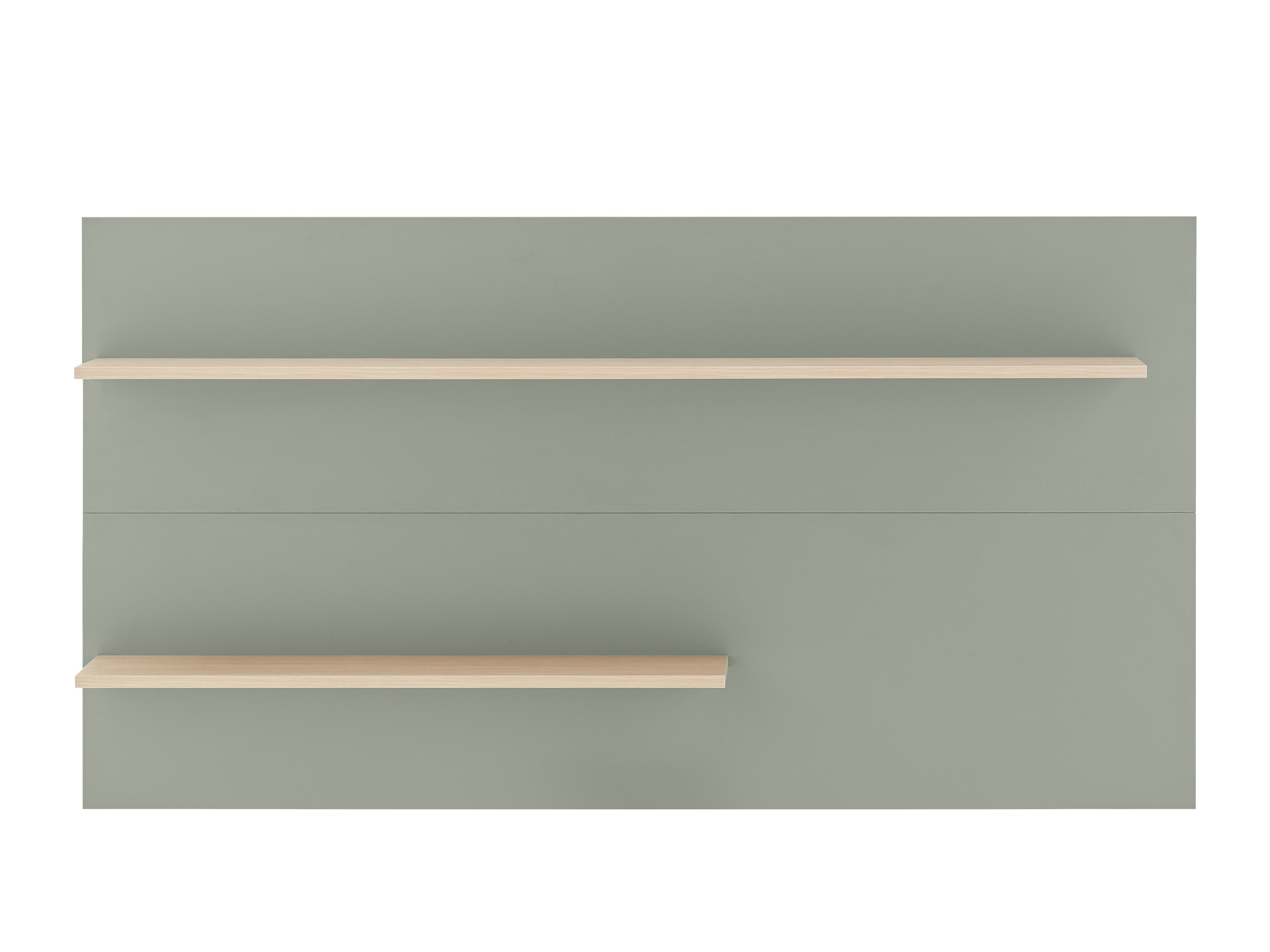 Raft de perete Elbsori 112 (Verde + Stejar)