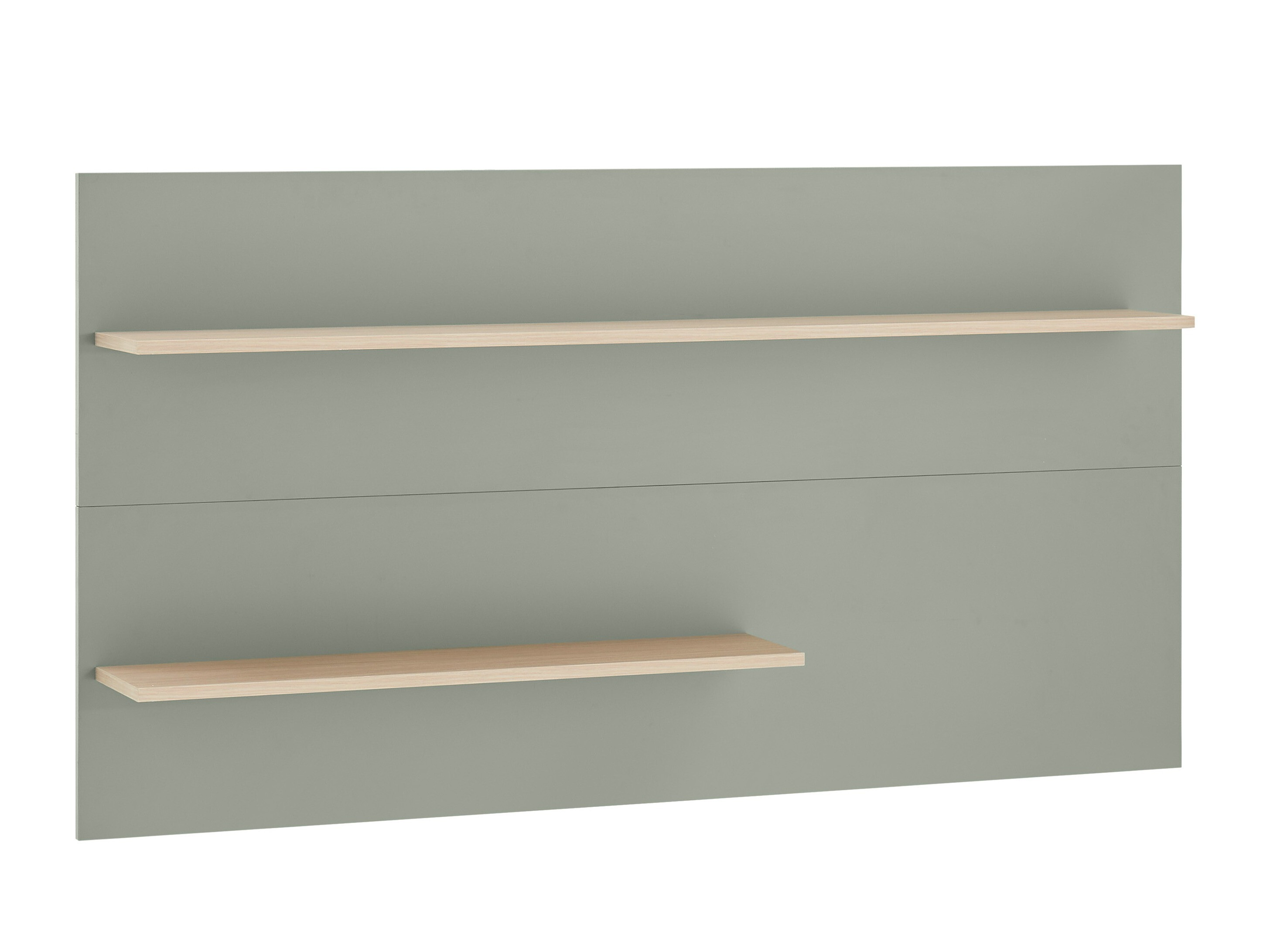 Raft de perete Elbsori 112 (Verde + Stejar)