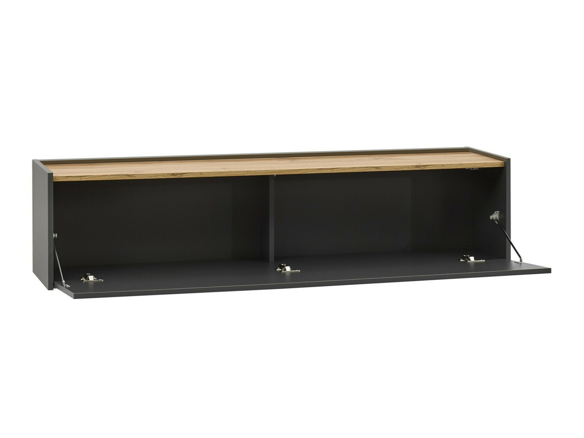 Set de living Elbsori 120 (Antracit + Stejar Wotan)