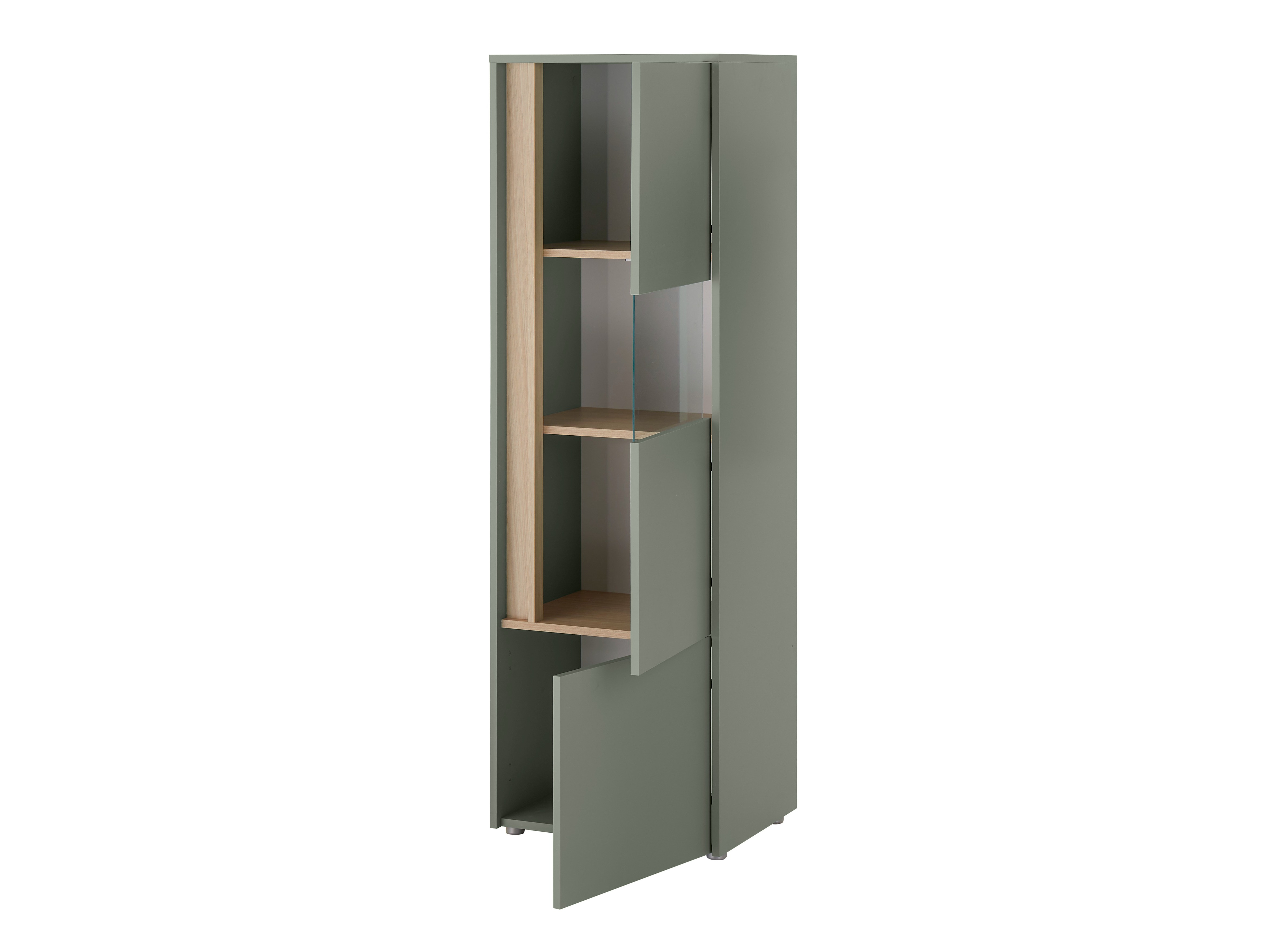 Set de living Elbsori 122 (Verde + Stejar)