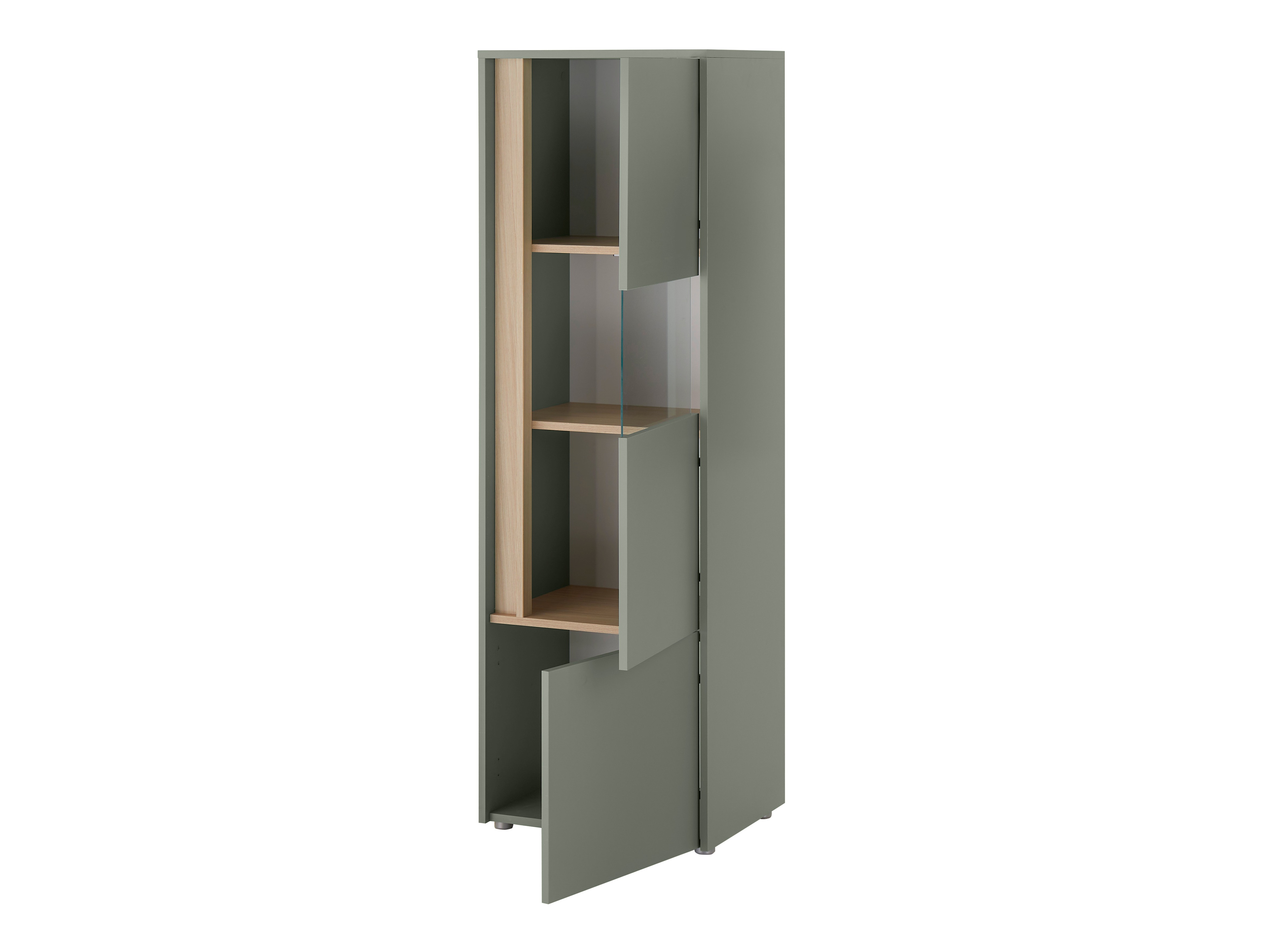 Set de living Elbsori 122 (Verde + Stejar)