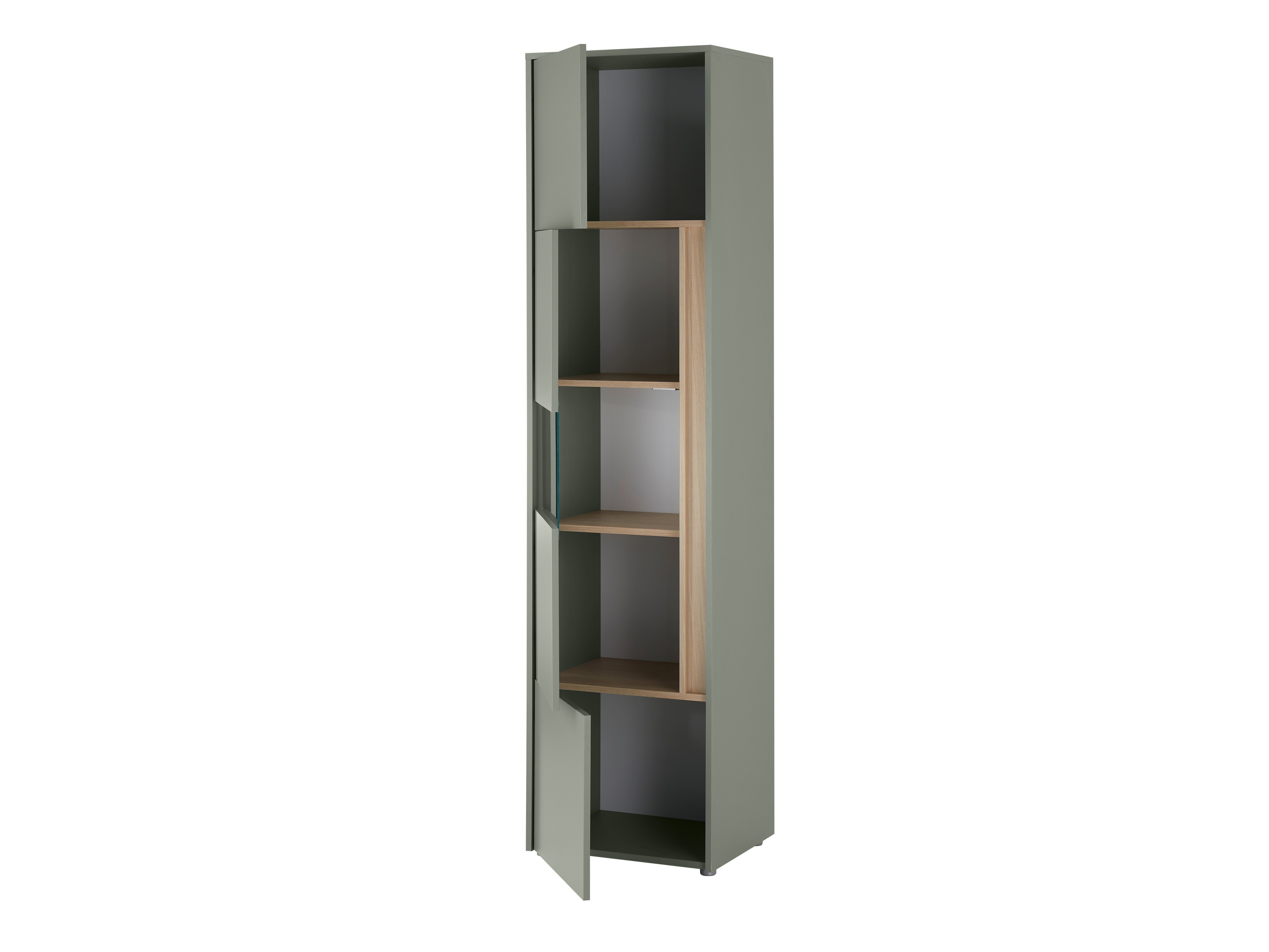 Set de living Elbsori 132 (Verde + Stejar)