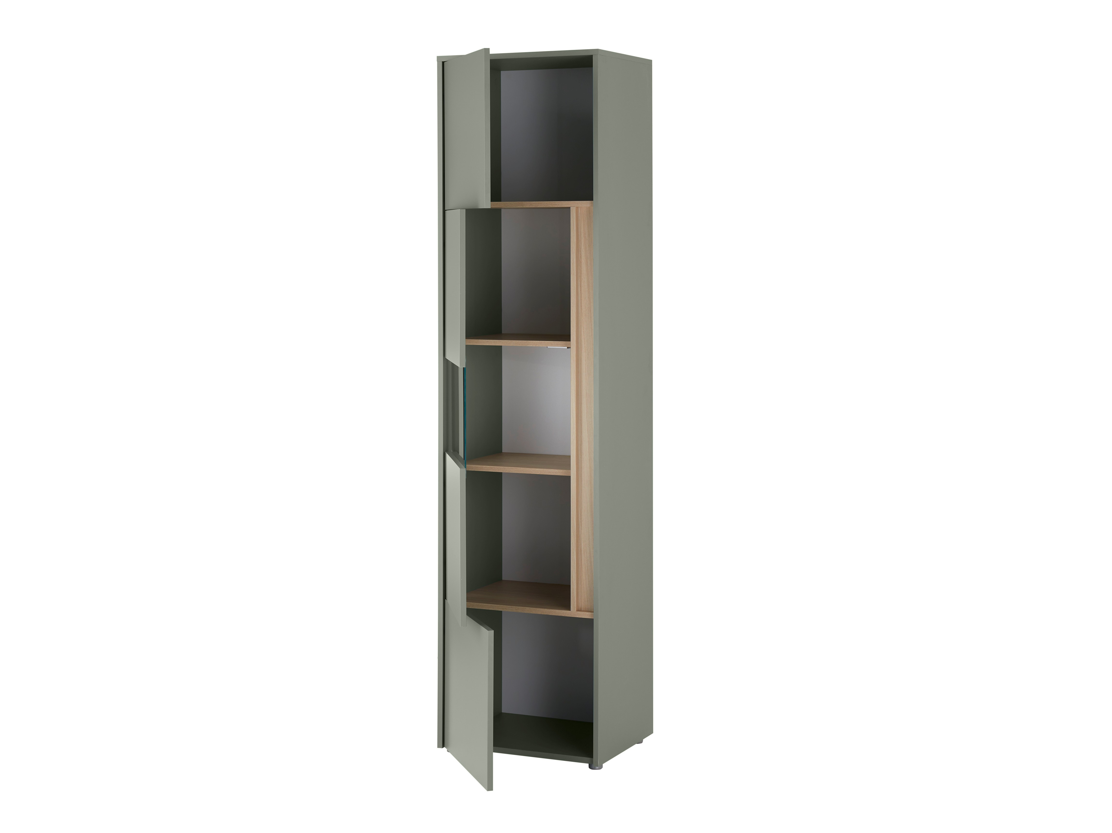 Set de living Elbsori 132 (Verde + Stejar)