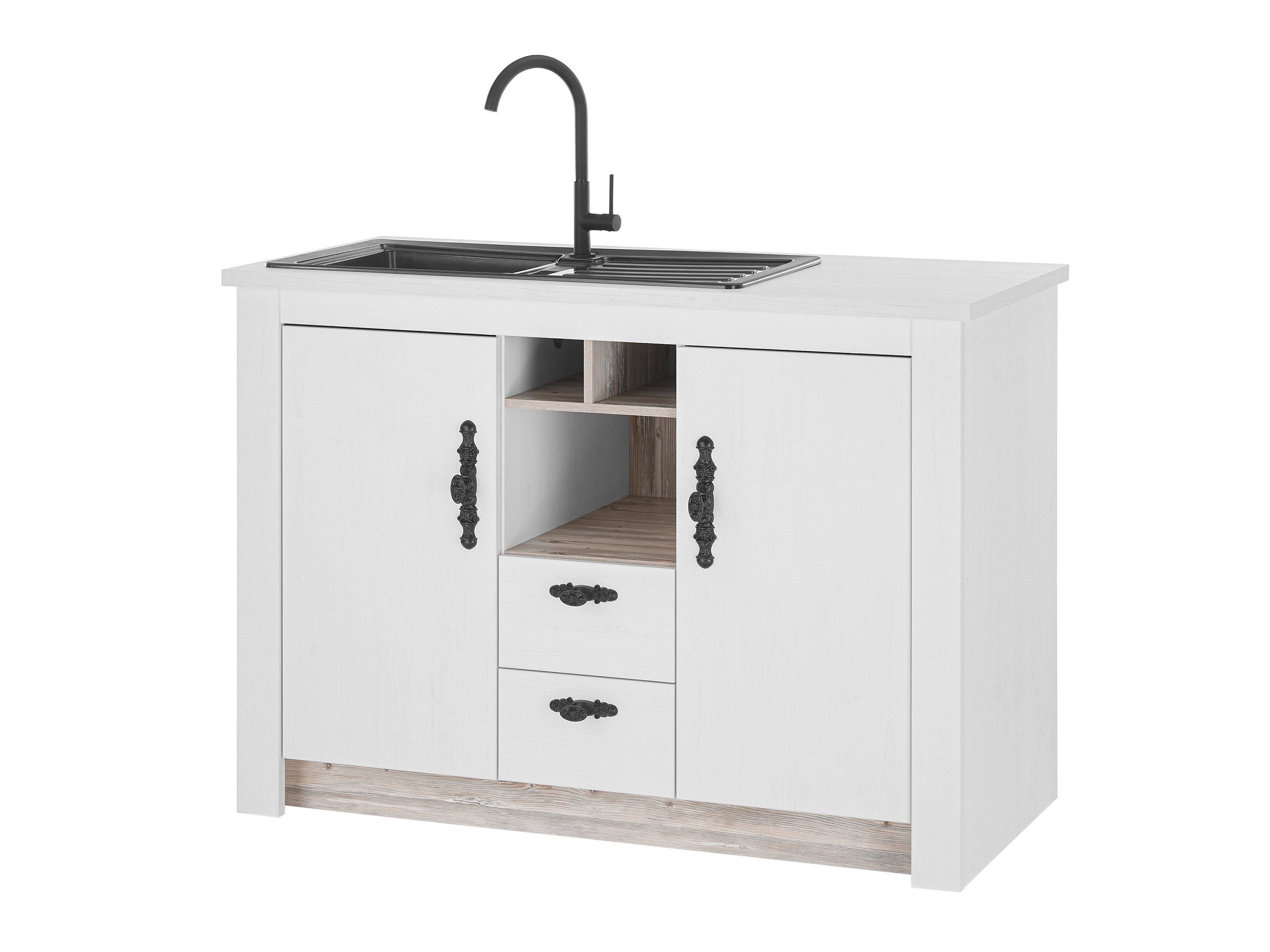 Dulap modular cu sertar și uși Flora 100