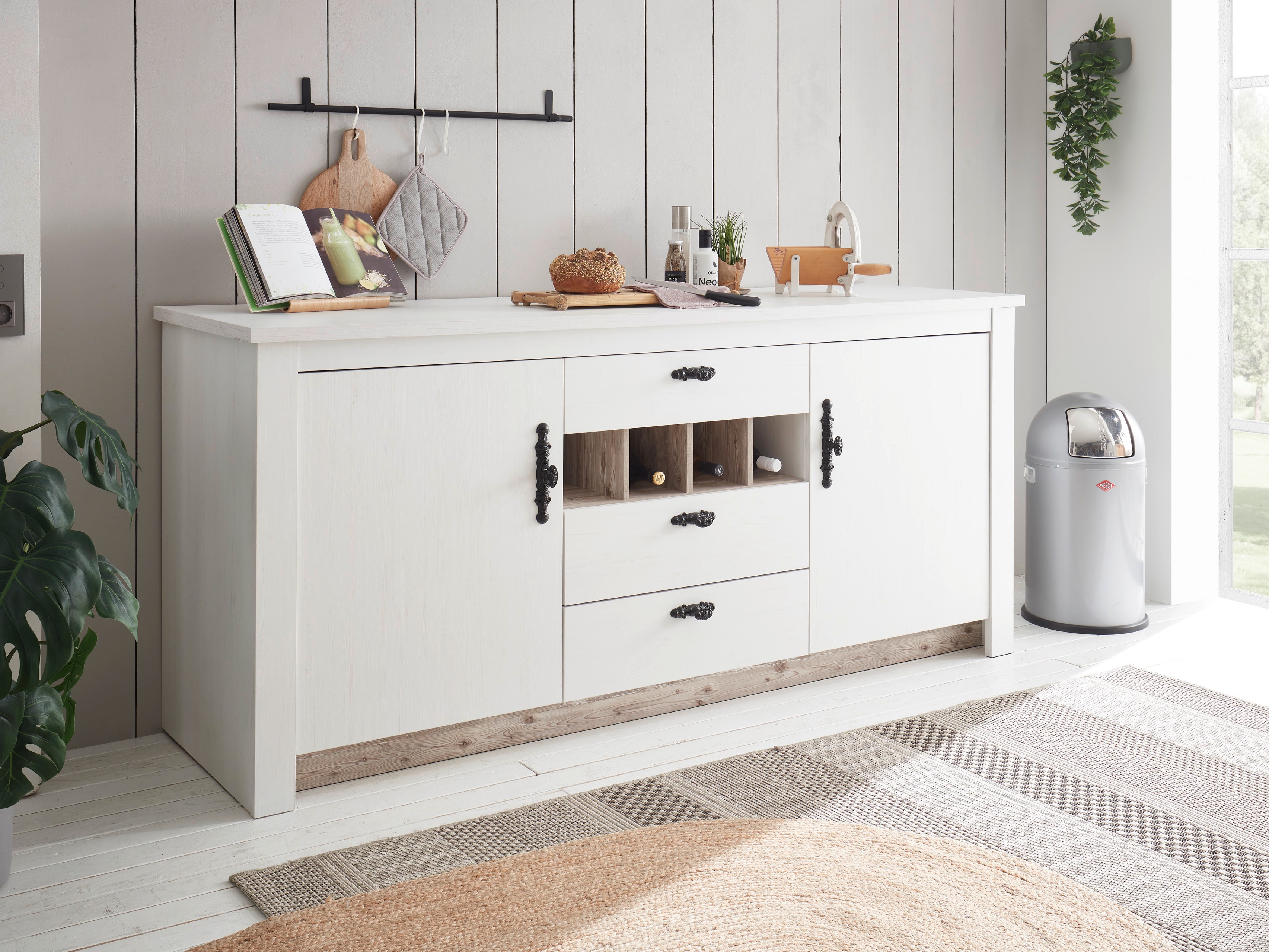 Dulap modular cu sertar și uși Flora 101