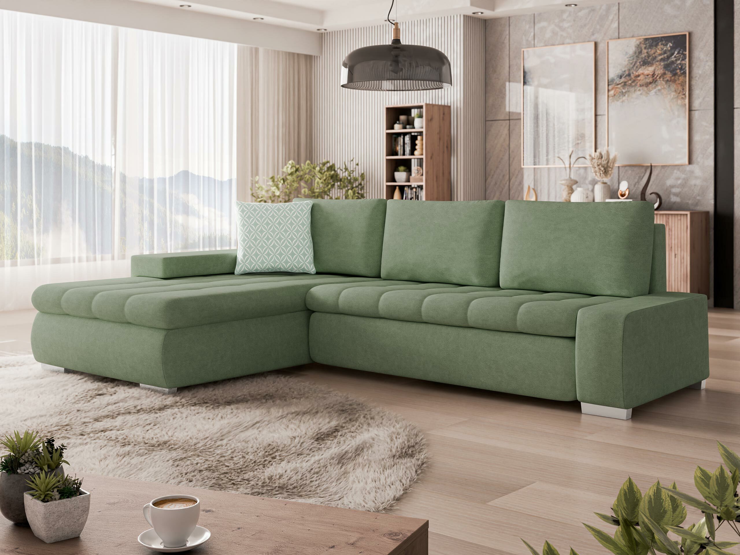 Colțar Comfivo Nitor (Uttario Velvet 2954 + Evo 29)