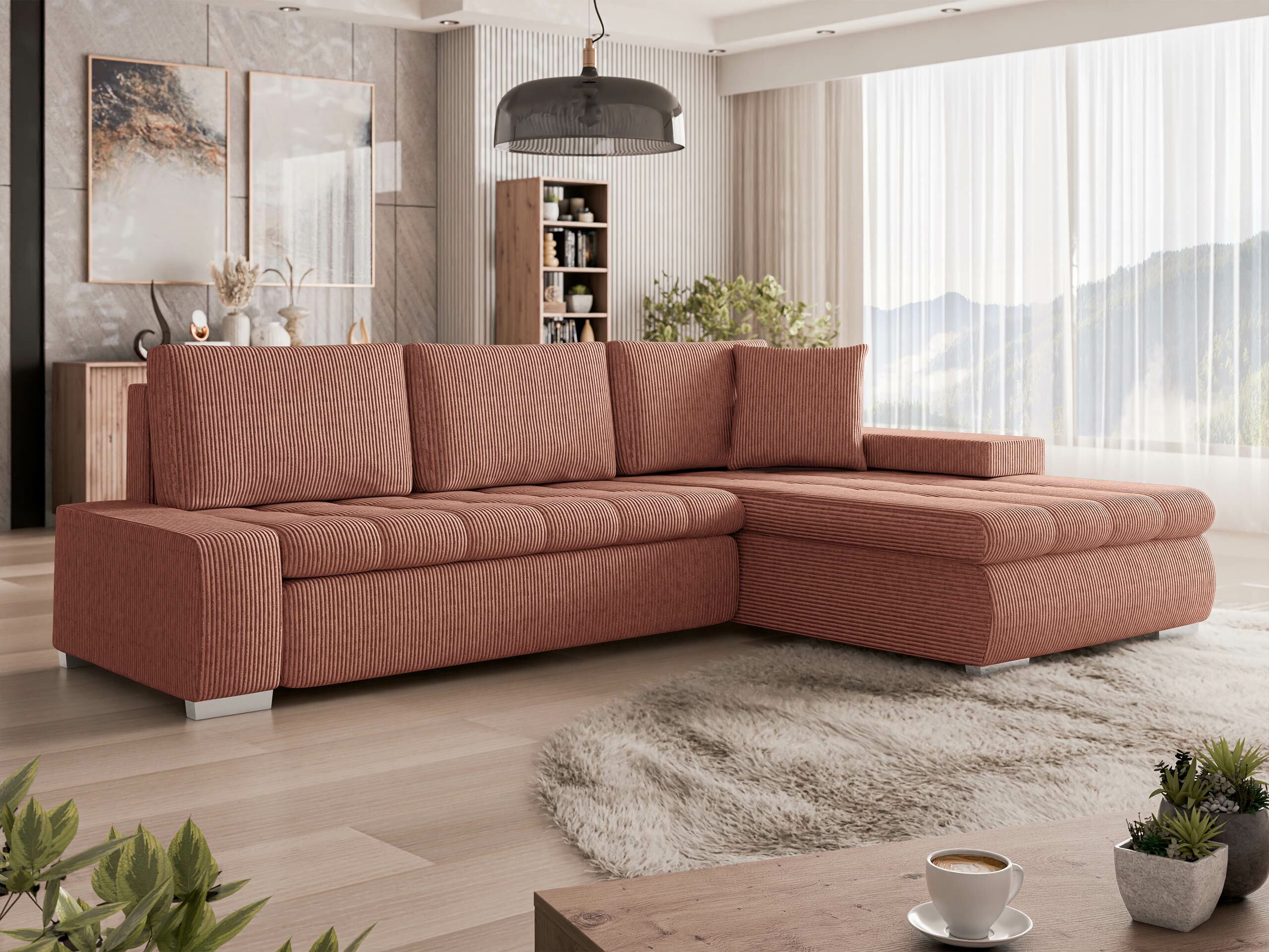 Colțar Comfivo Nitor (Uttario Velvet 2955 + Evo 28)