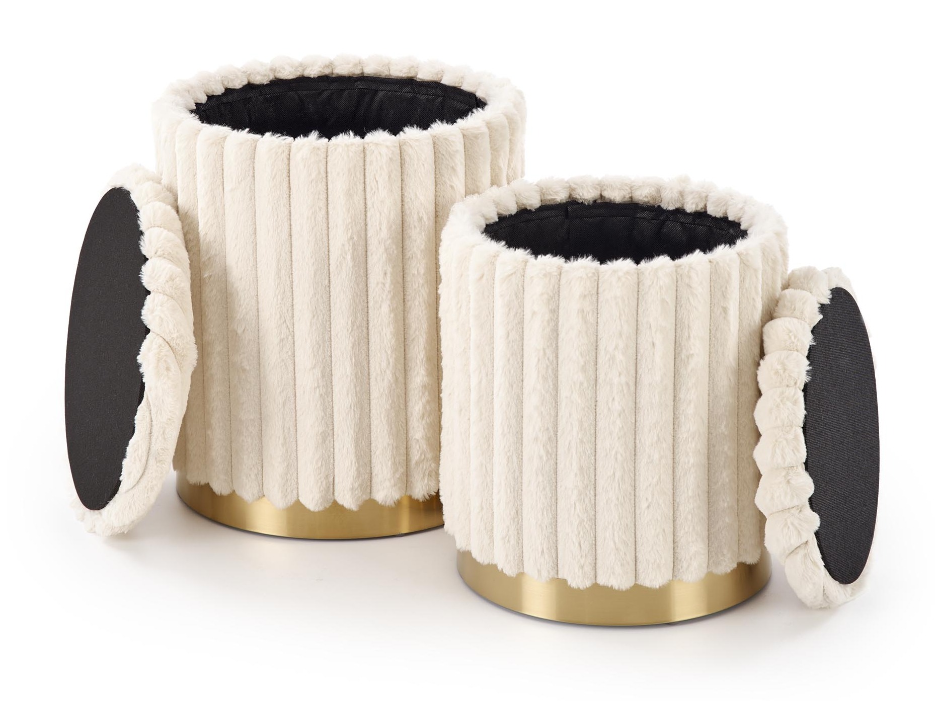 Set de tabureți Houston 2076 (Crem)