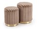Set puf Houston 2076 (Cappuccino)