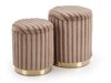 Set puf Houston 2076 (Cappuccino)