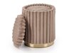 Set puf Houston 2076 (Cappuccino)