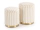 Set puf Houston 2076 (Crem)