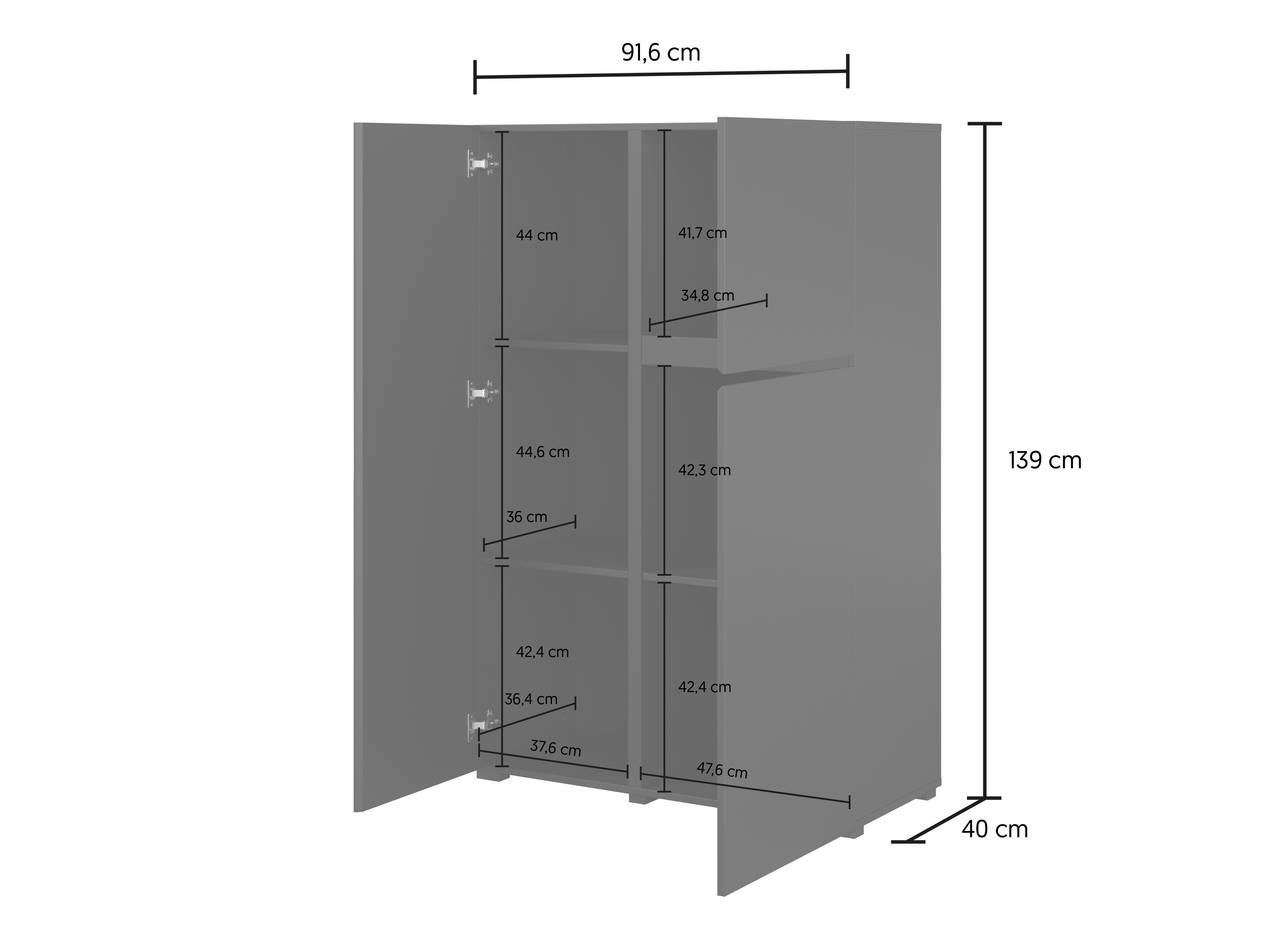 Set de living Elbleve 104 (Alb)