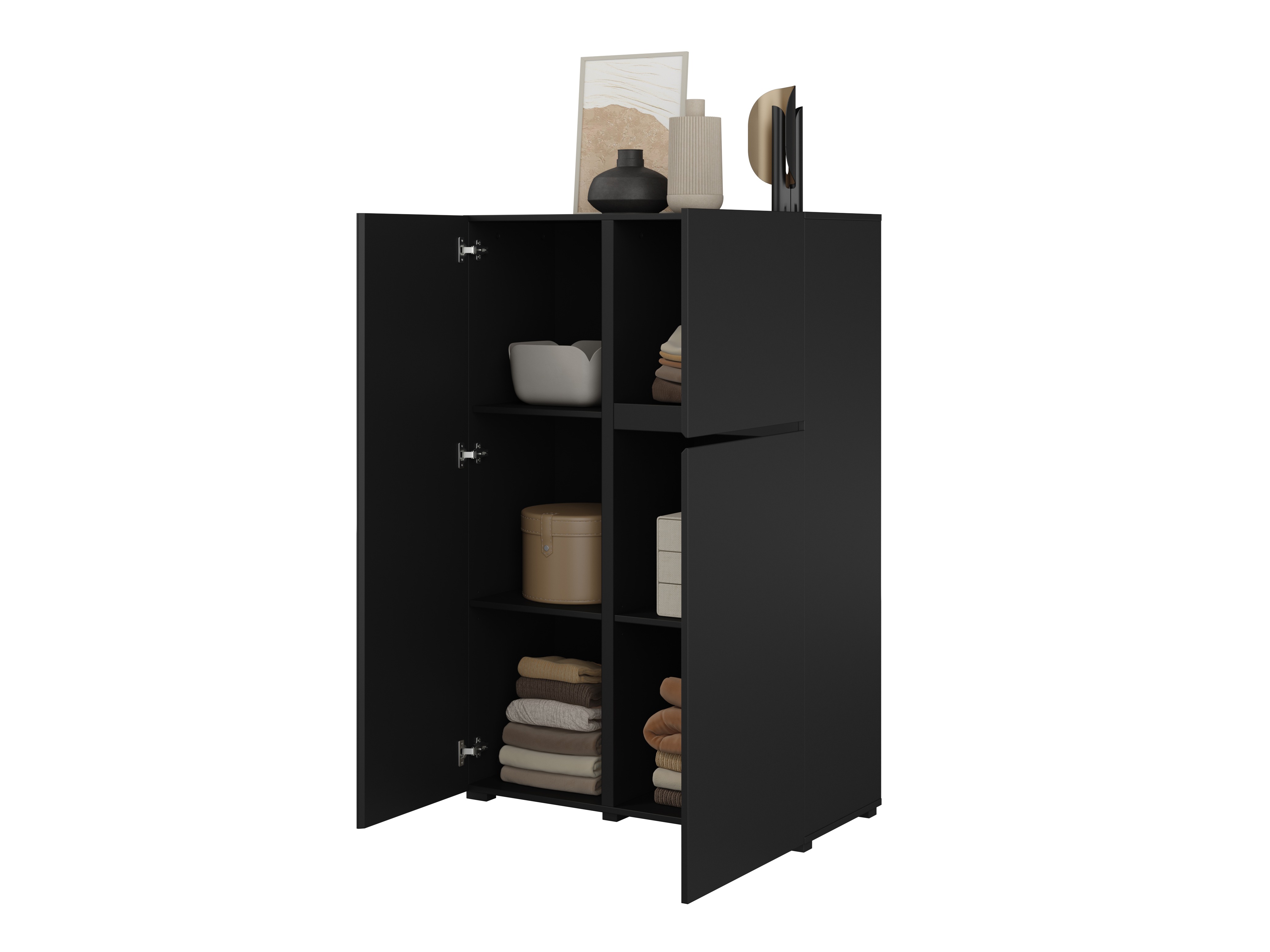 Set de living Elbleve 104 (Negru)