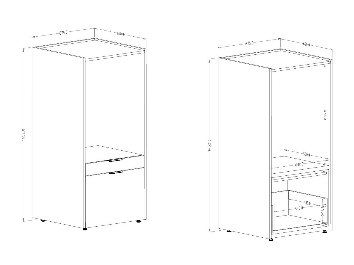 Baie raft Austin 376 (Alb)