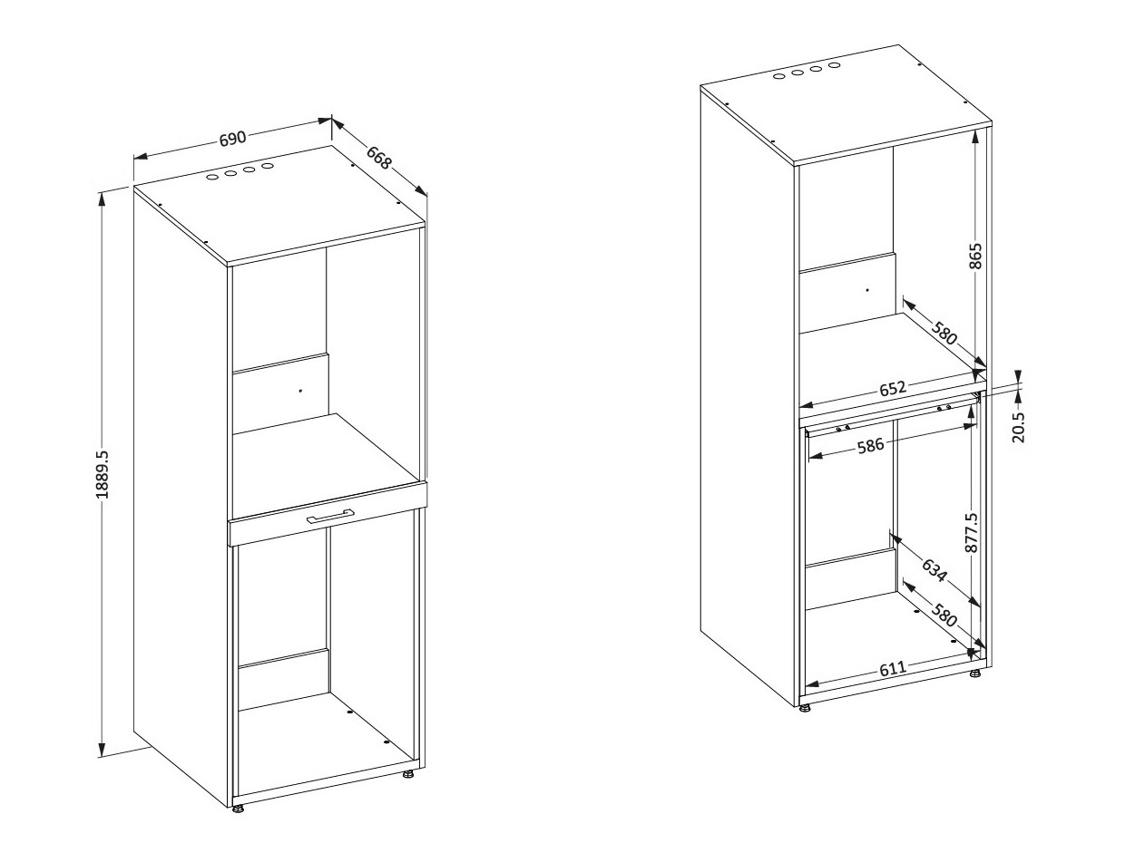 Baie raft Novdele 103 (Cașmir)