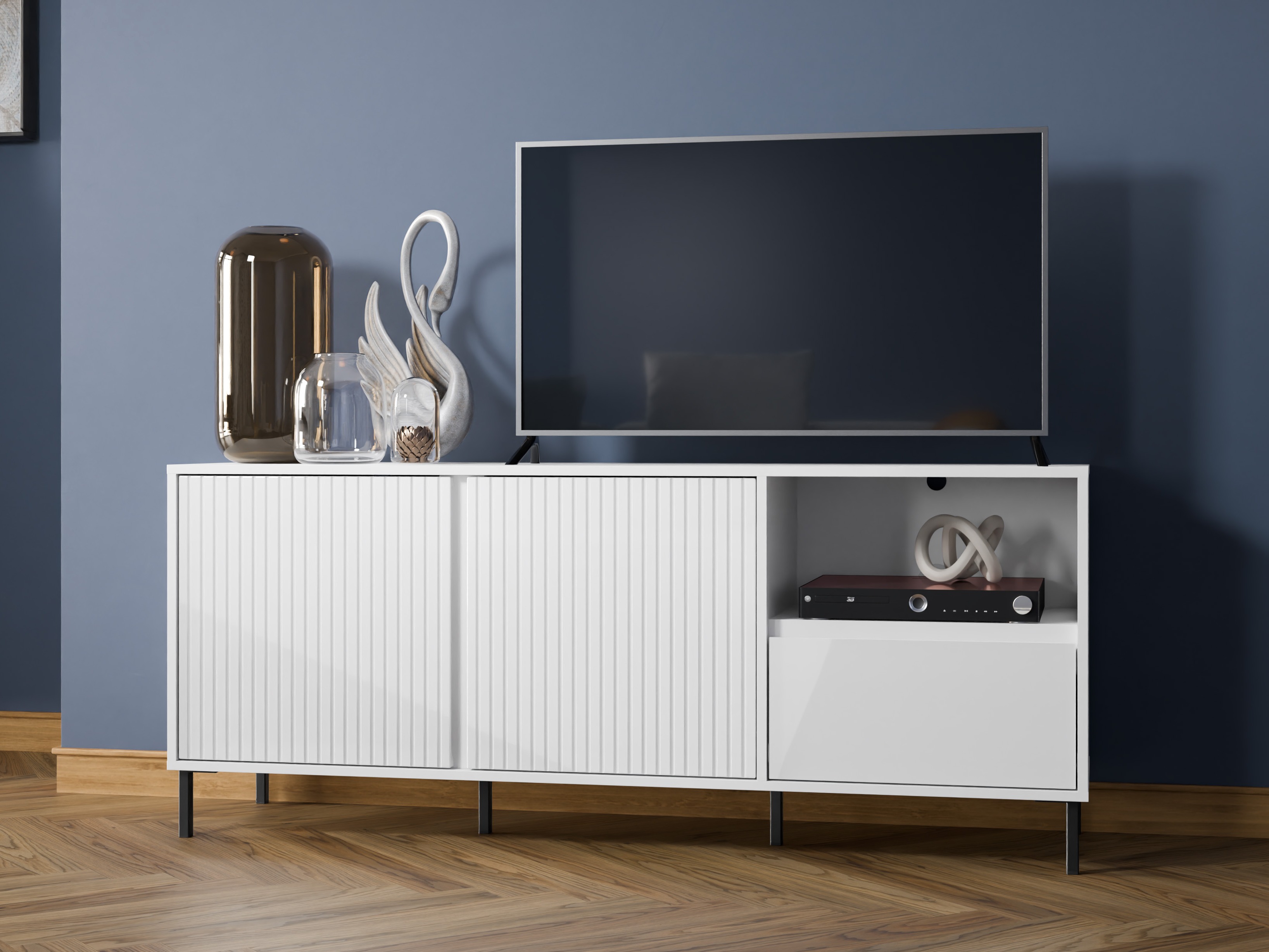 Comodă TV Ruvrevi 100 (Alb)