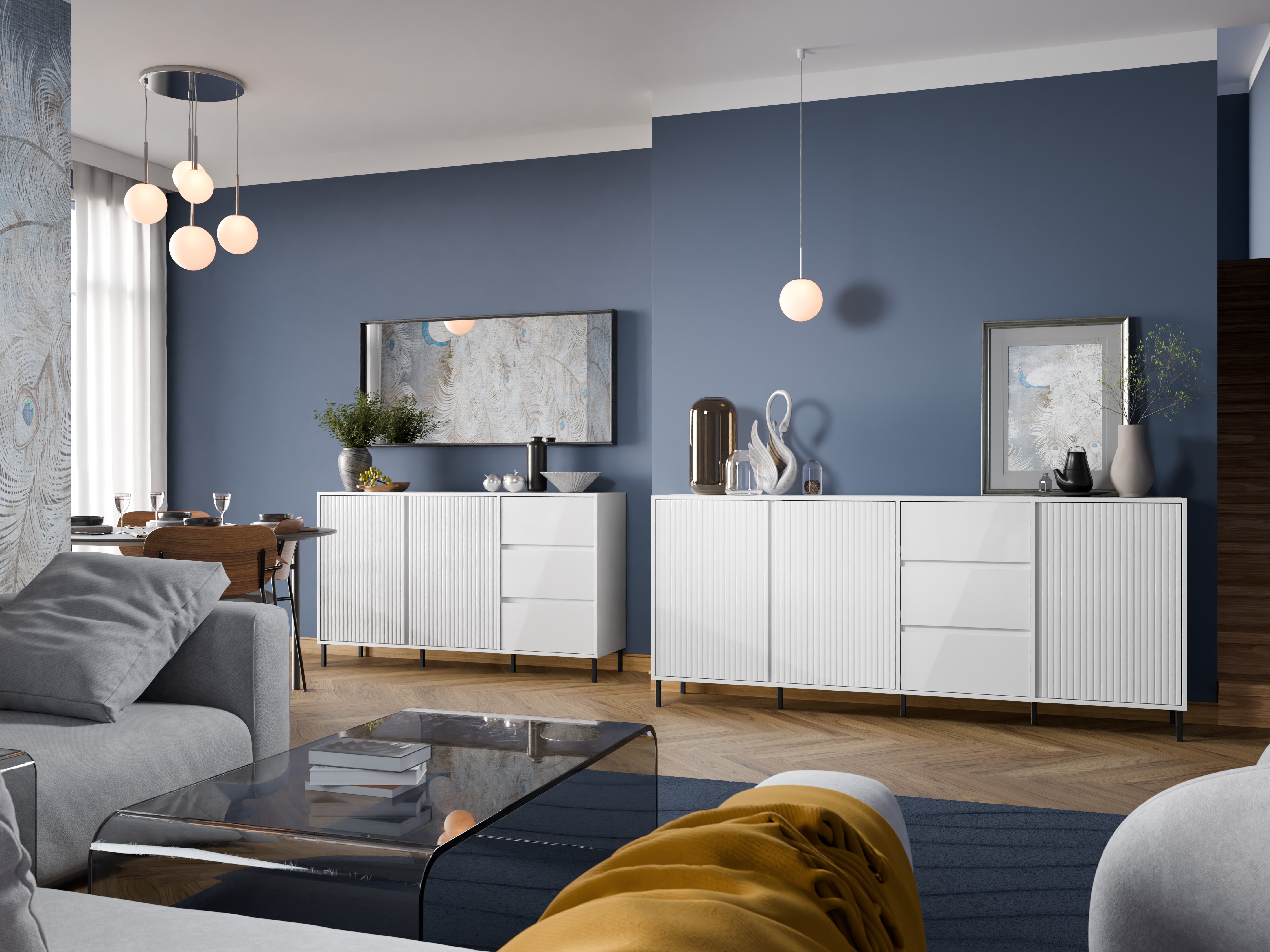 Comodă Ruvrevi 103 (Alb)